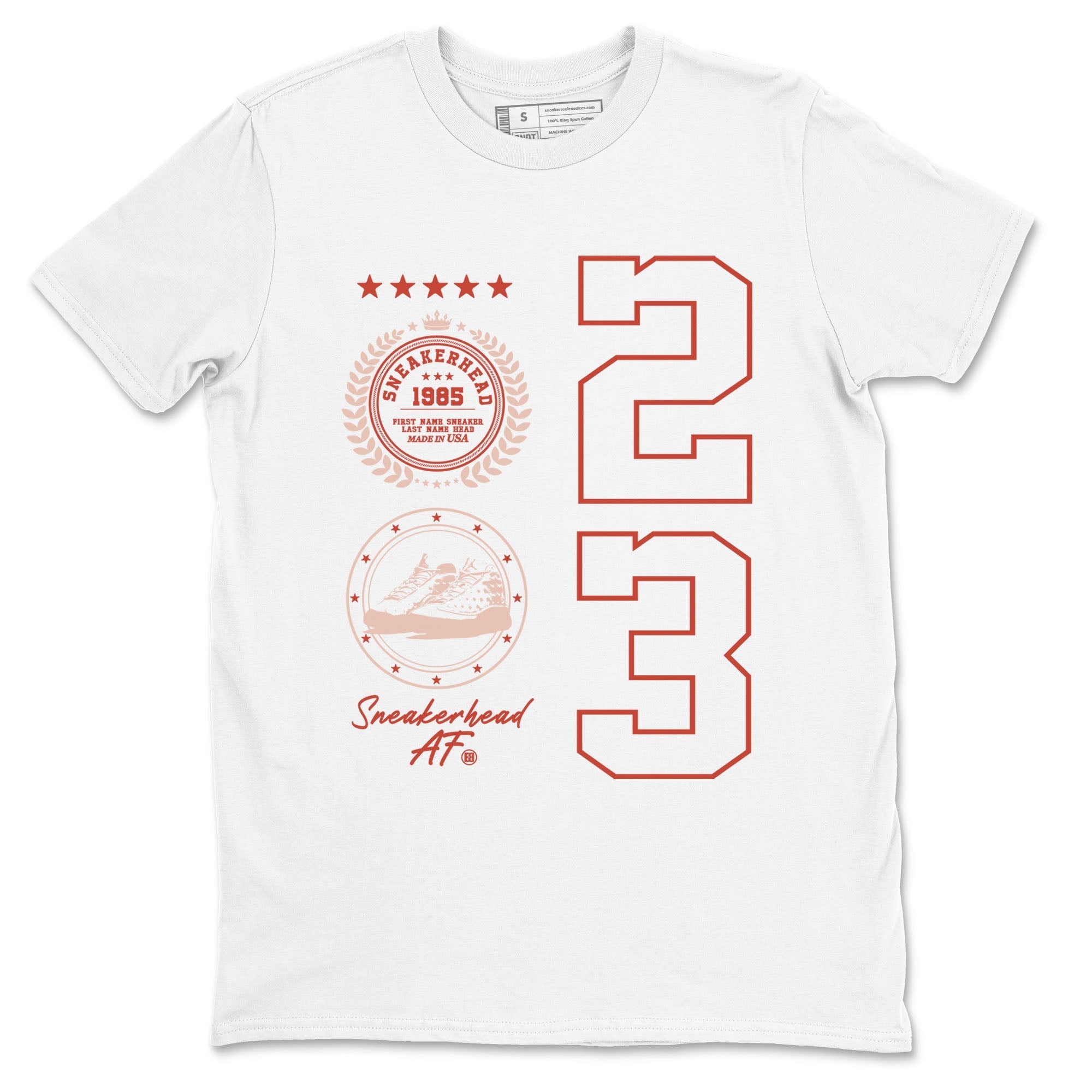snkmatch Emblem snkmatch Tees - Air Jordan 13 Dune Red
