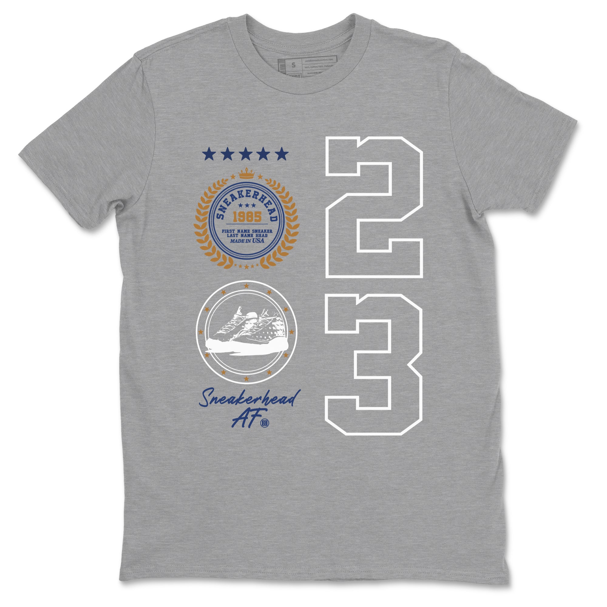 snkmatch Emblem snkmatch Tees - Air Jordan 13 Midnight Navy