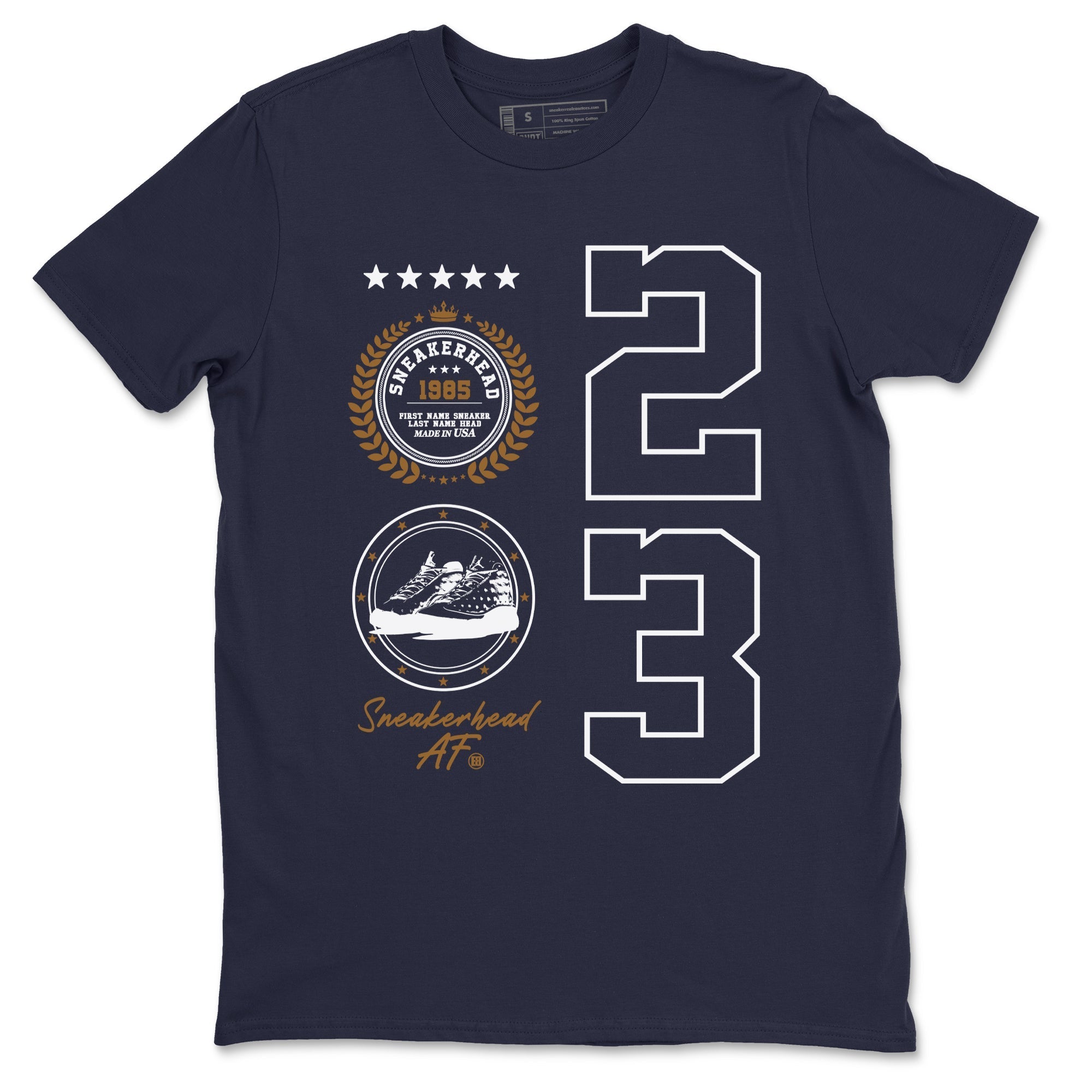 snkmatch Emblem snkmatch Tees - Air Jordan 13 Midnight Navy