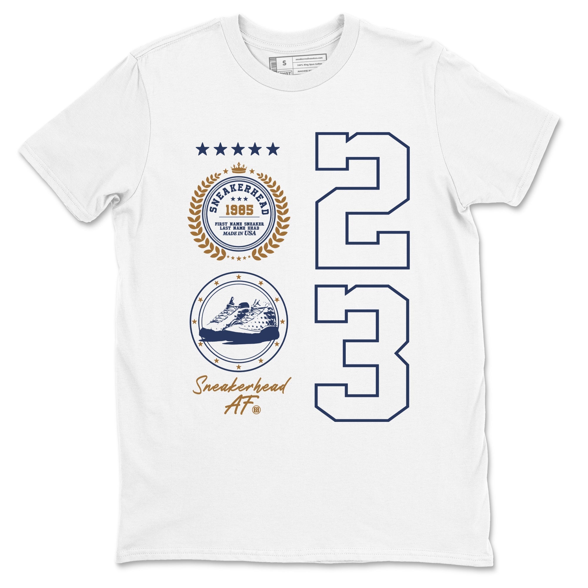 snkmatch Emblem snkmatch Tees - Air Jordan 13 Midnight Navy