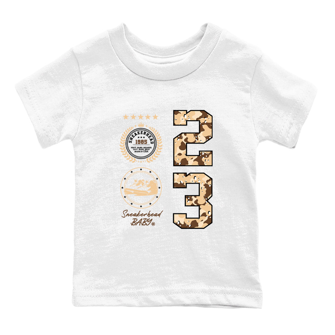 snkmatch Emblem snkmatch Tees Kids - Air Jordan 3 Desert Camo