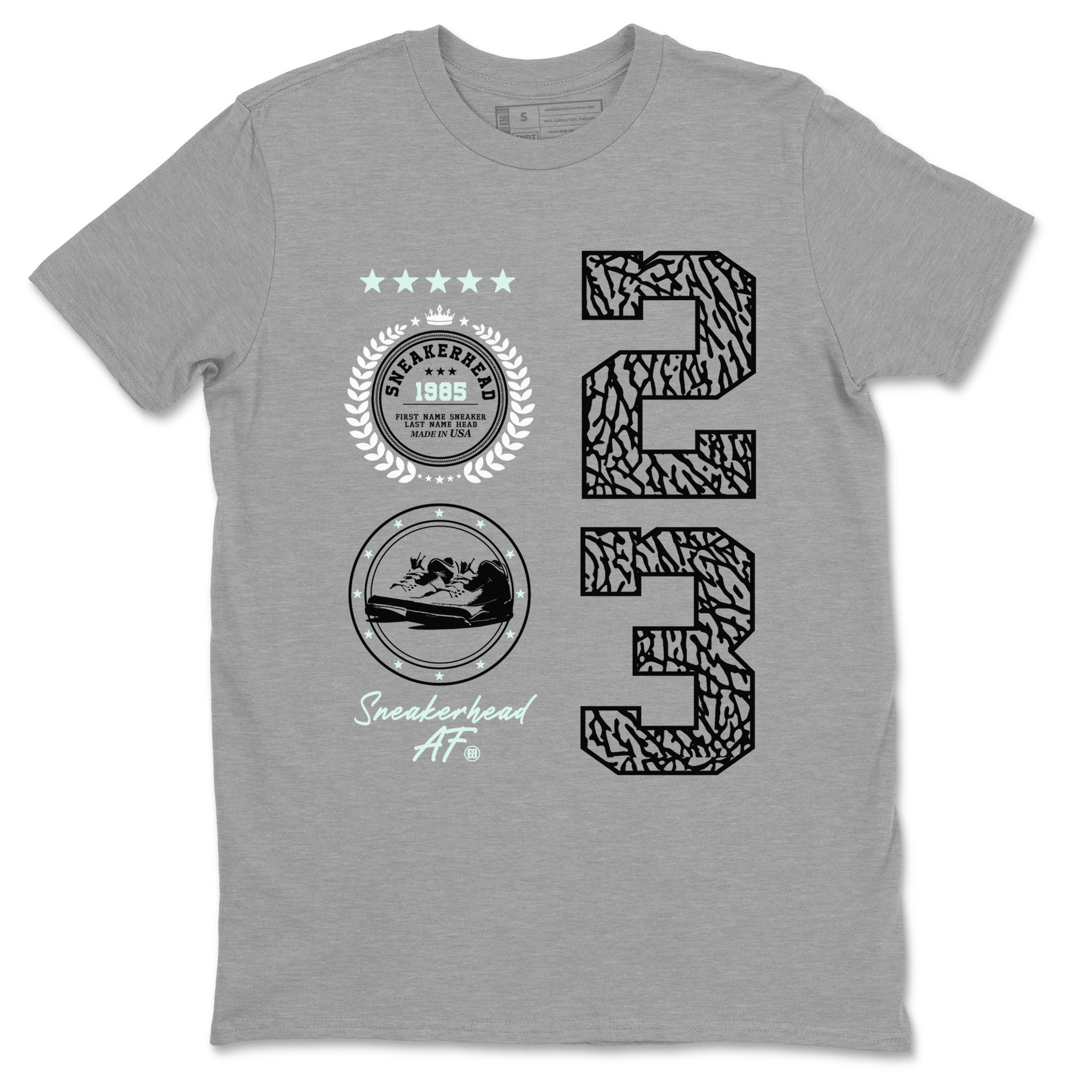 snkmatch Emblem snkmatch Tees - Air Jordan 3 Green Glow