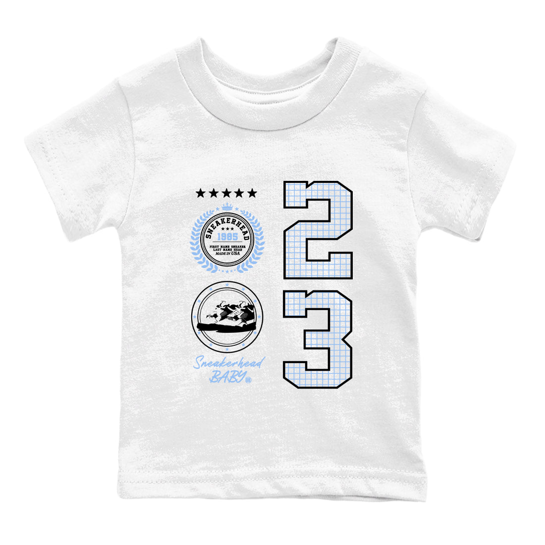 snkmatch Emblem snkmatch Tees Kids - Air Jordan 4 Forget Me Not