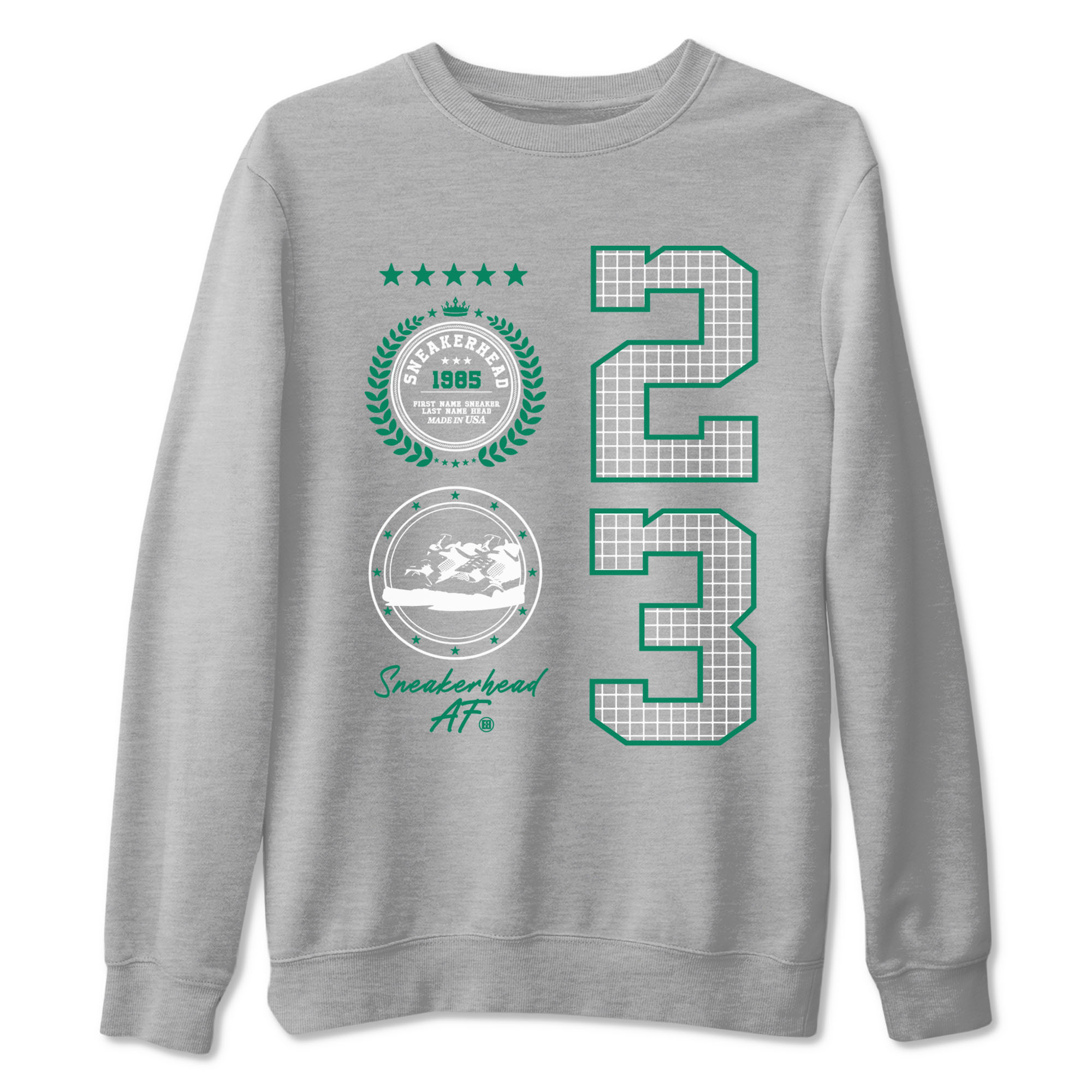 snkmatch Emblem snkmatch Tees - Air Jordan 4 Oxidized Green