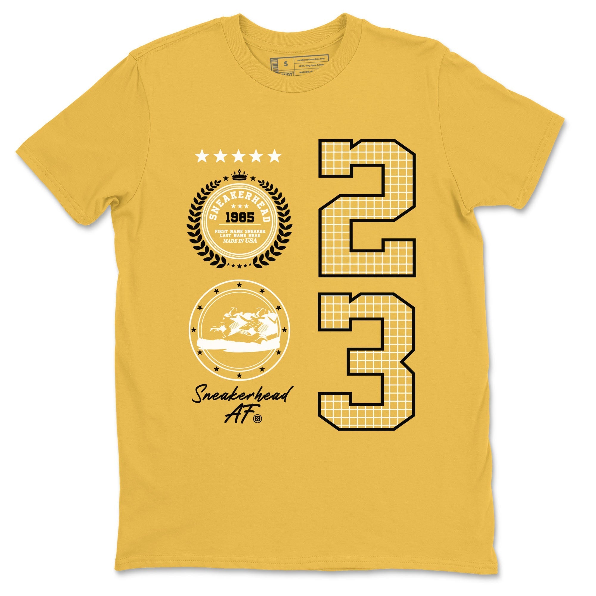 snkmatch Emblem snkmatch Tees - Air Jordan 4 Vivid Sulfur