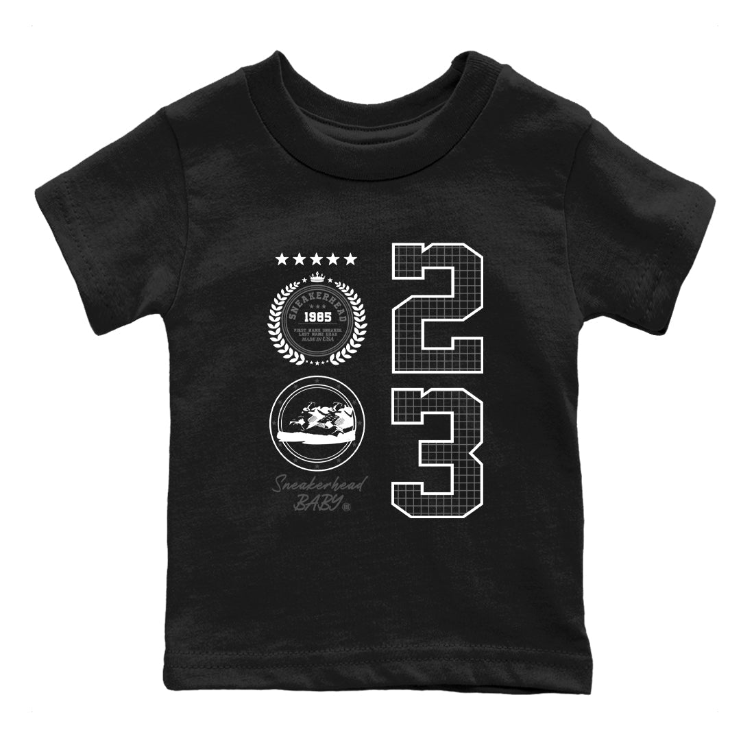 snkmatch Emblem snkmatch Tees Kids - Air Jordan 4 Wet Cement