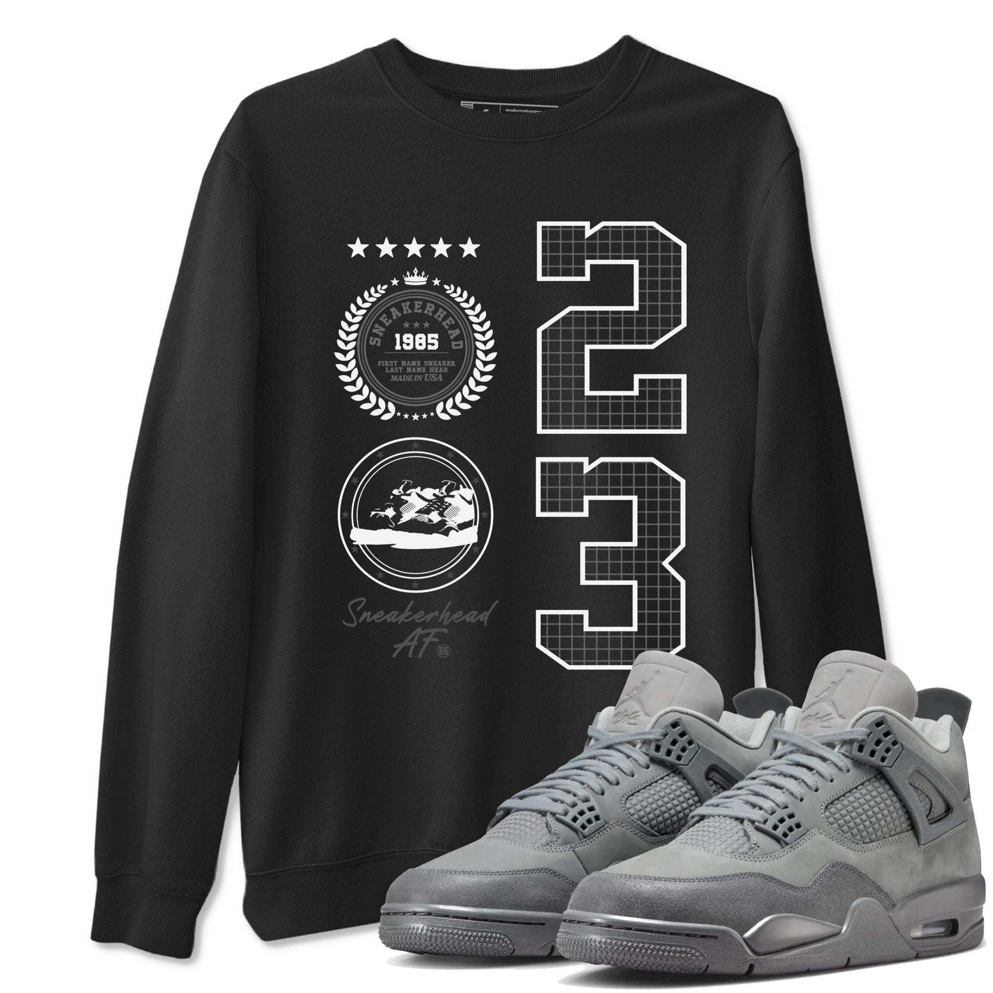 snkmatch Emblem snkmatch Tees - Air Jordan 4 Wet Cement