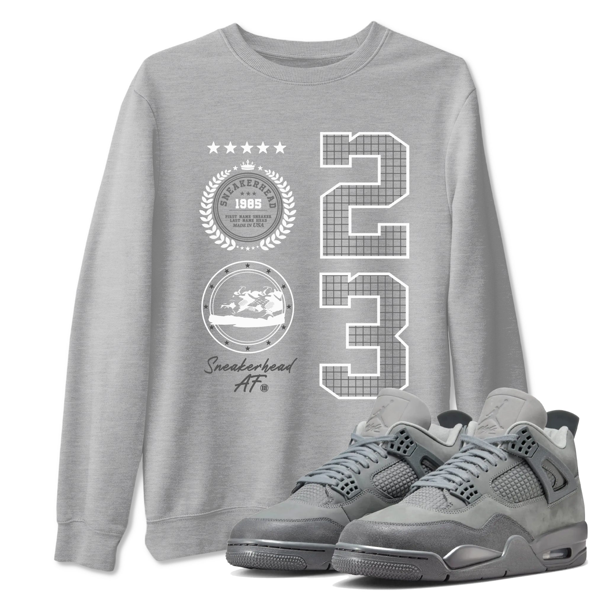 snkmatch Emblem snkmatch Tees - Air Jordan 4 Wet Cement