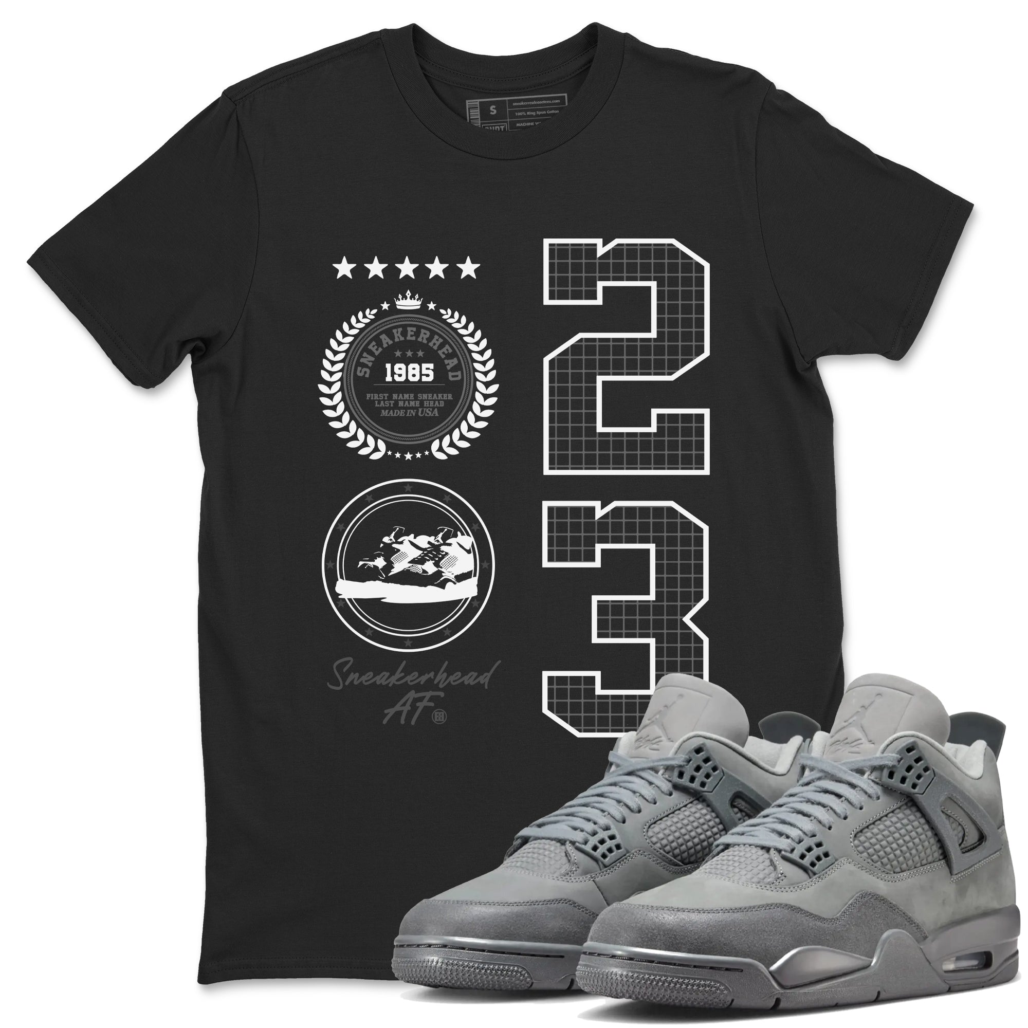 snkmatch Emblem snkmatch Tees - Air Jordan 4 Wet Cement
