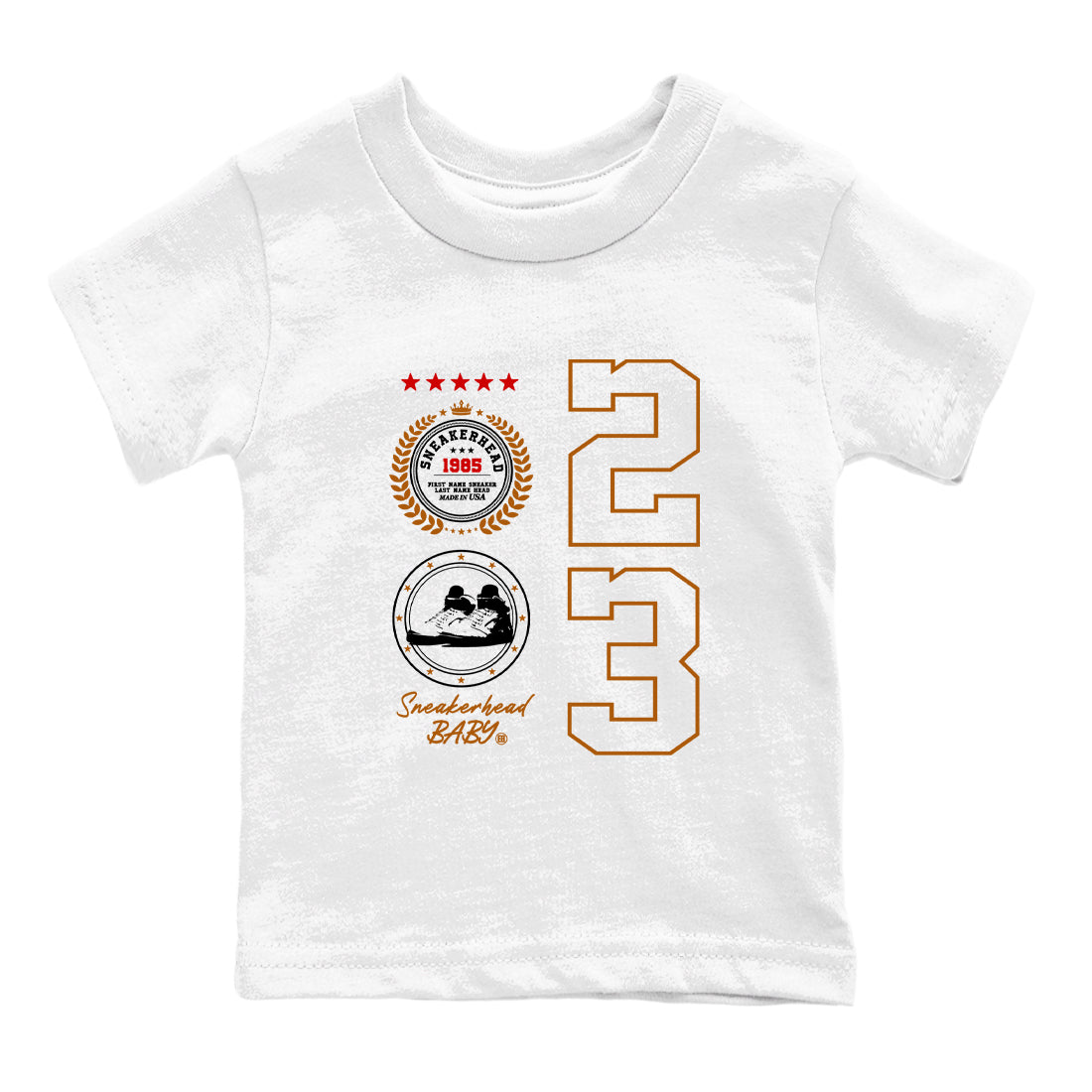 snkmatch Emblem snkmatch Tees Kids - Air Jordan 5 Archaeo Brown