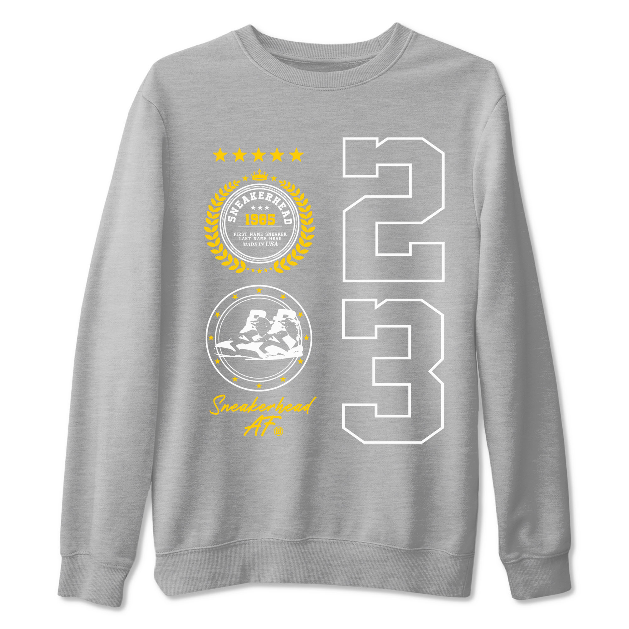 snkmatch Emblem snkmatch Tees - Air Jordan 6 Yellow Ochre