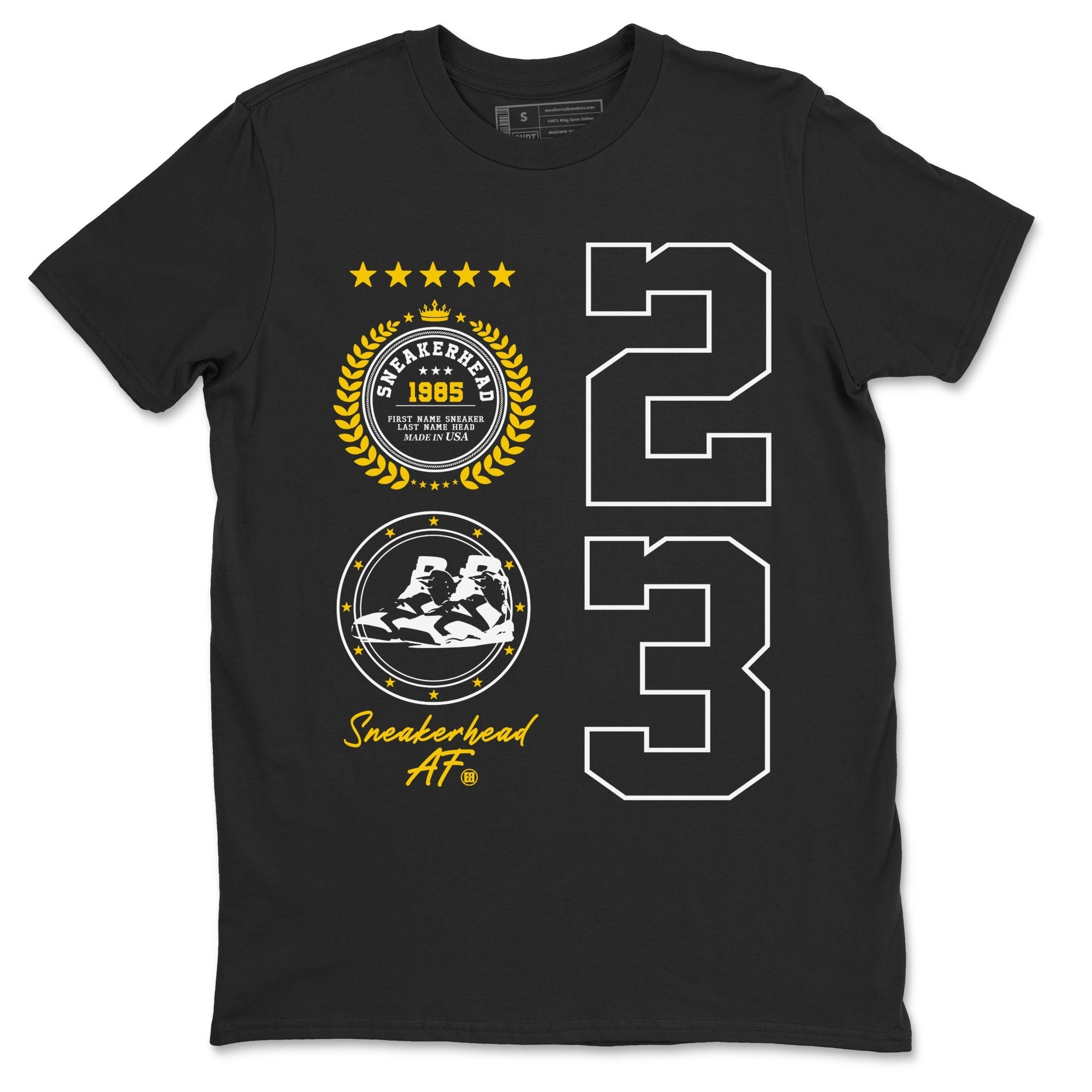 snkmatch Emblem snkmatch Tees - Air Jordan 6 Yellow Ochre