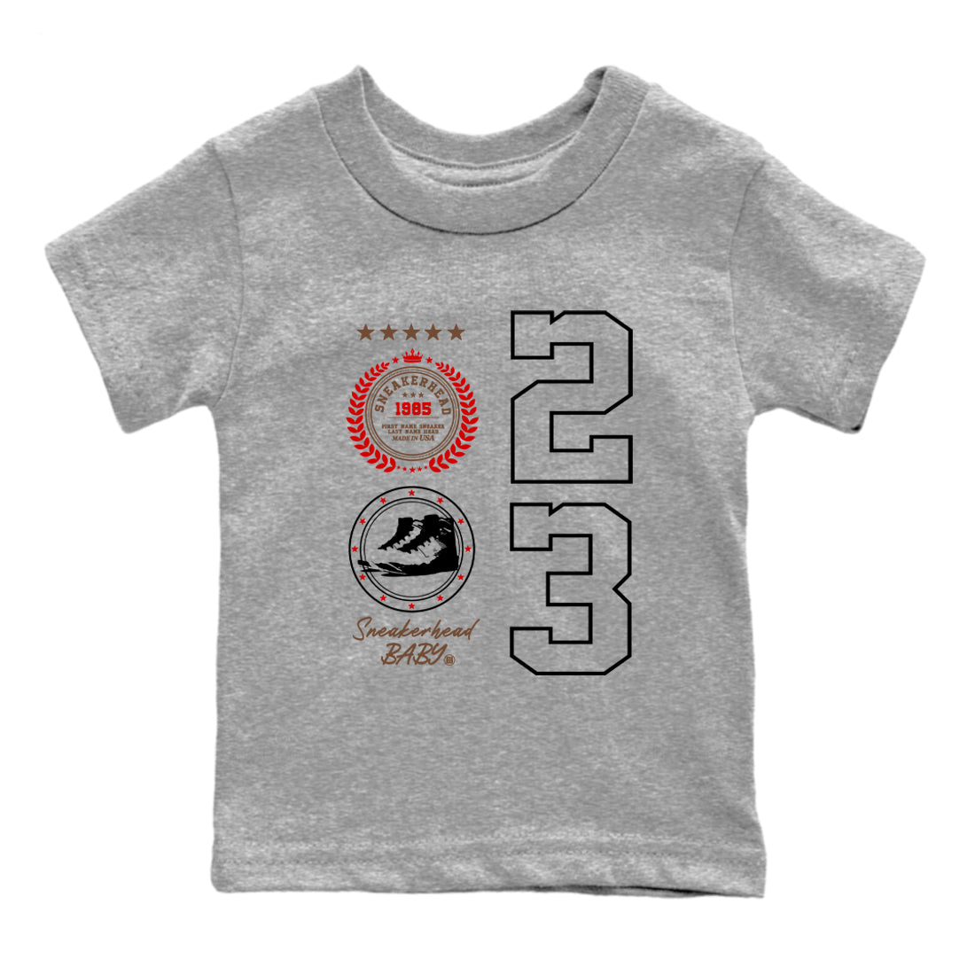 snkmatch Emblem snkmatch Tees Kids - Air Jordan 9 Olive
