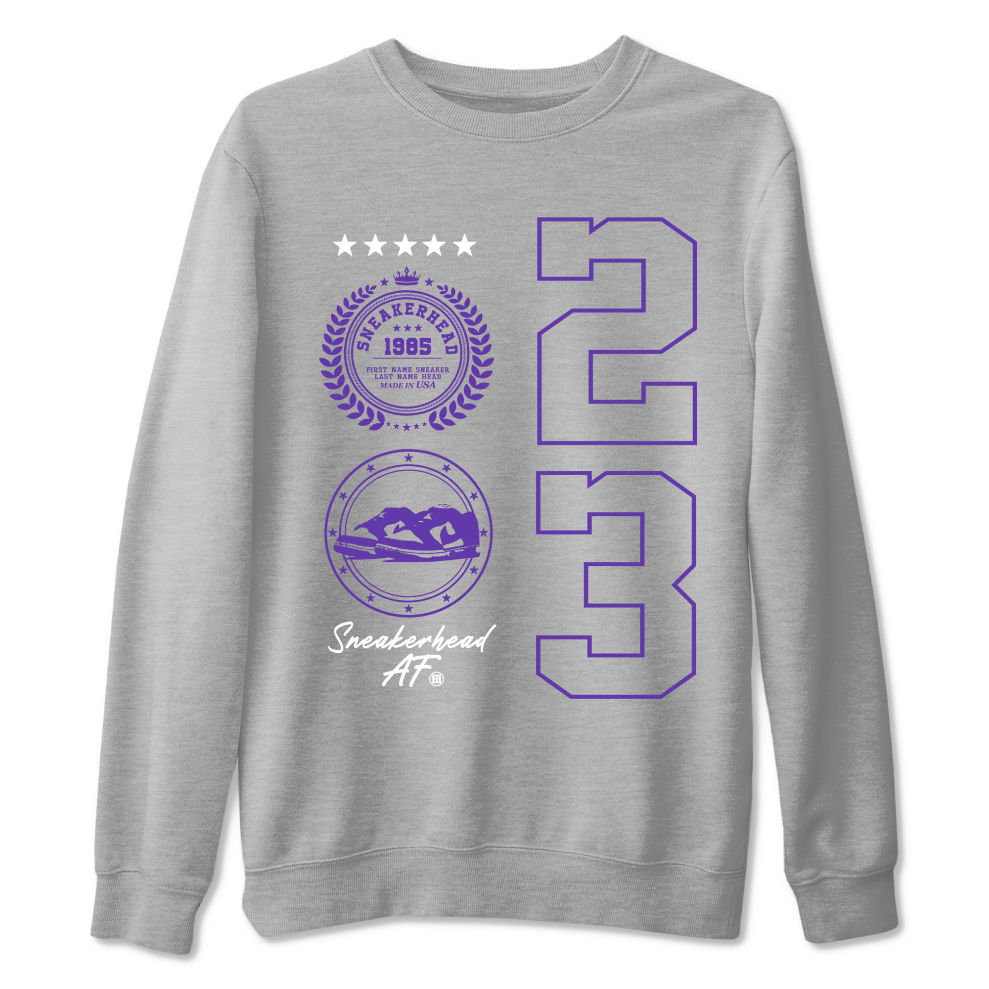 snkmatch Emblem snkmatch Tees - Dunk Low Court Purple