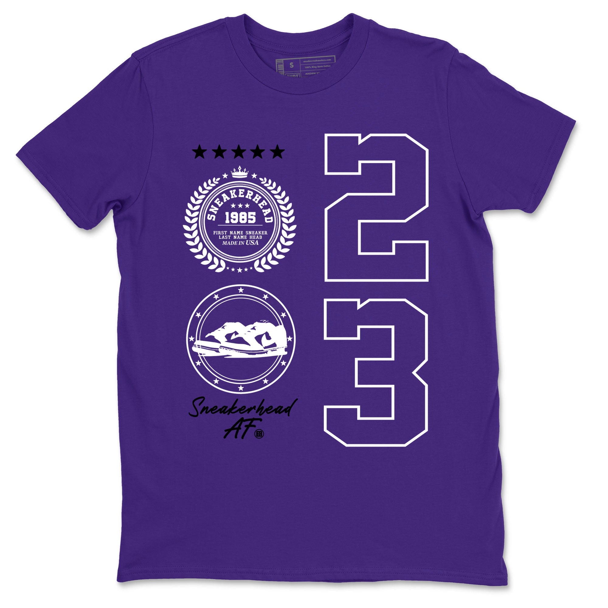 snkmatch Emblem snkmatch Tees - Dunk Low Court Purple