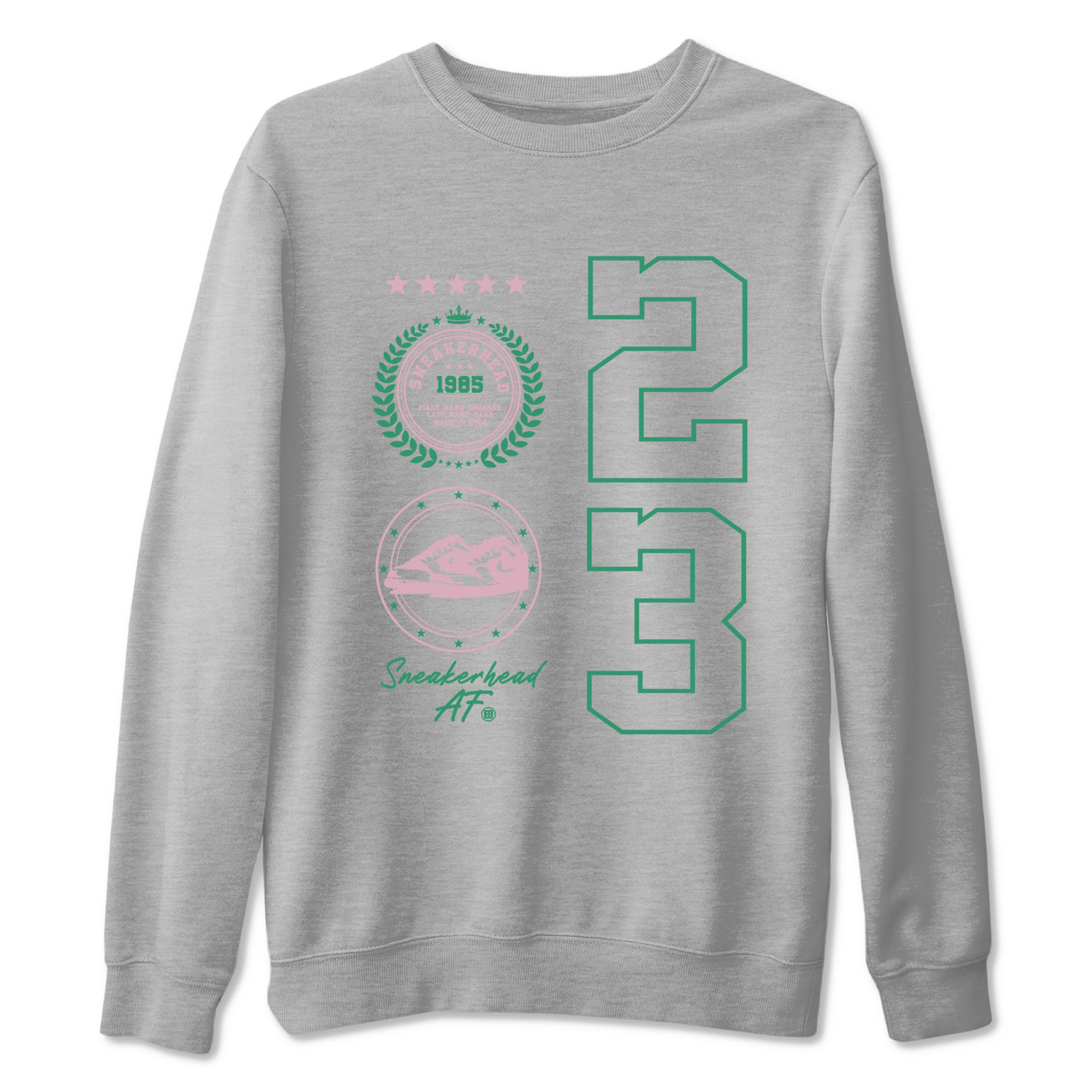 snkmatch Emblem snkmatch Tees - Dunk Medium Soft Pink Malachite