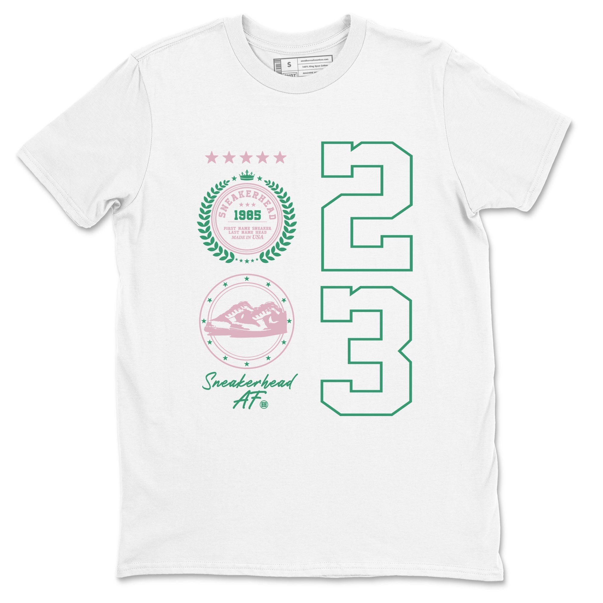 snkmatch Emblem snkmatch Tees - Dunk Medium Soft Pink Malachite