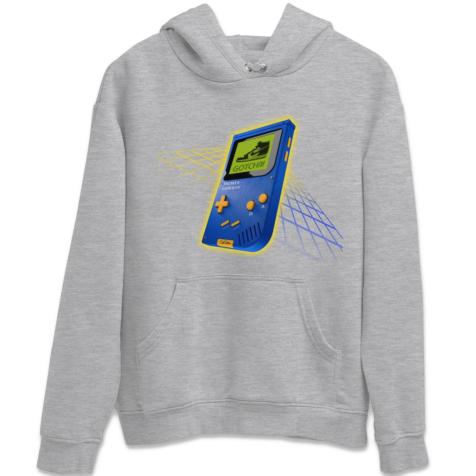 snkmatch Game Boy Unisex Tops - Air Jordan 1 Game Royal Varsity Maize