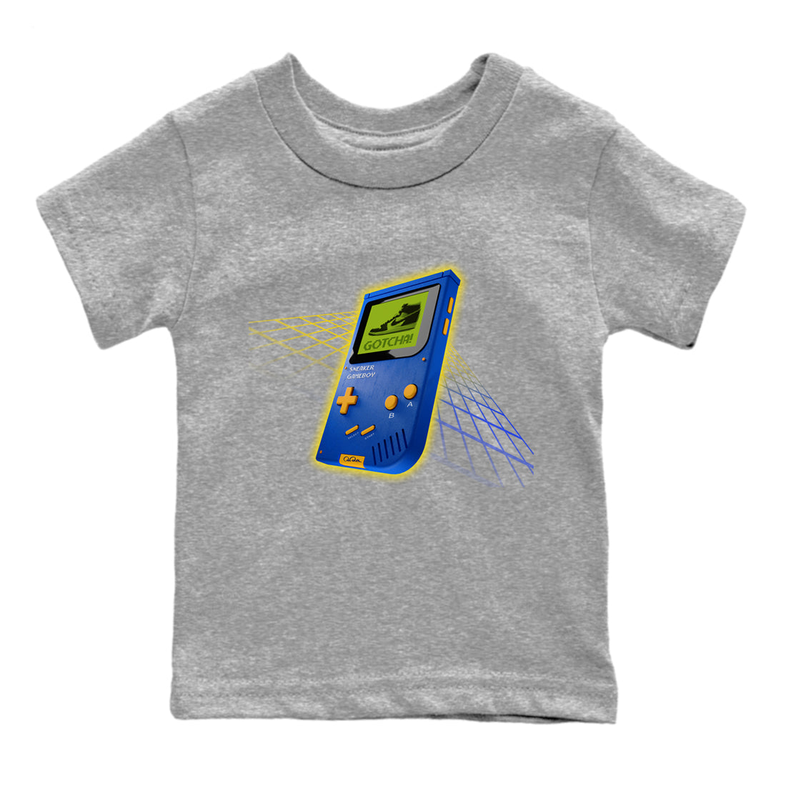 snkmatch Game Boy Kids Tops - Air Jordan 1 Game Royal Varsity Maize