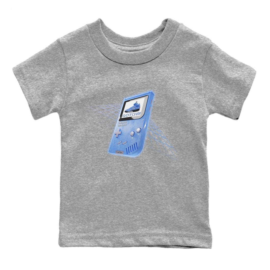 snkmatch Game Boy Kids Tops - Air Jordan 5 UNC