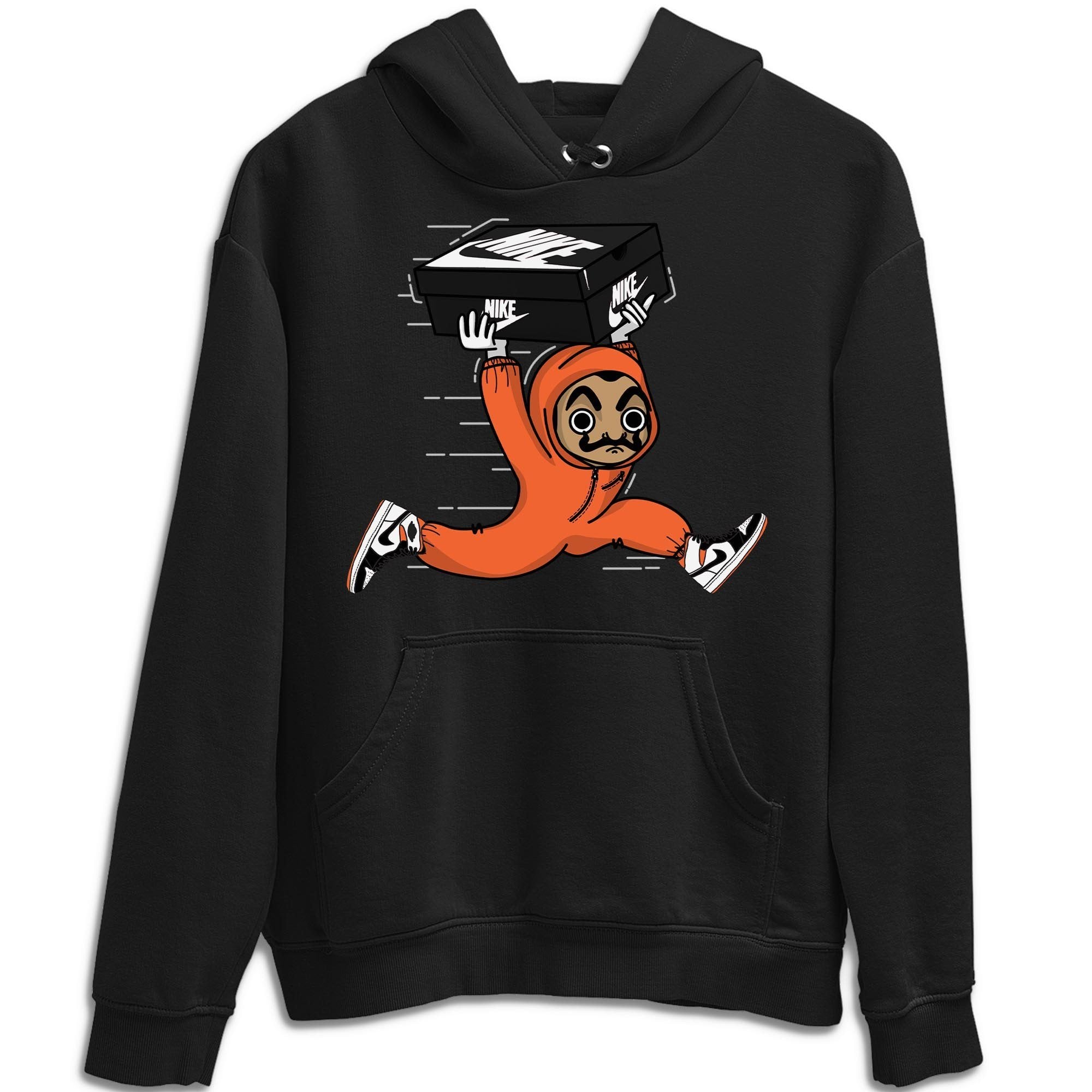 snkmatch Heist Unisex Tops - Air Jordan 1 Electro Orange