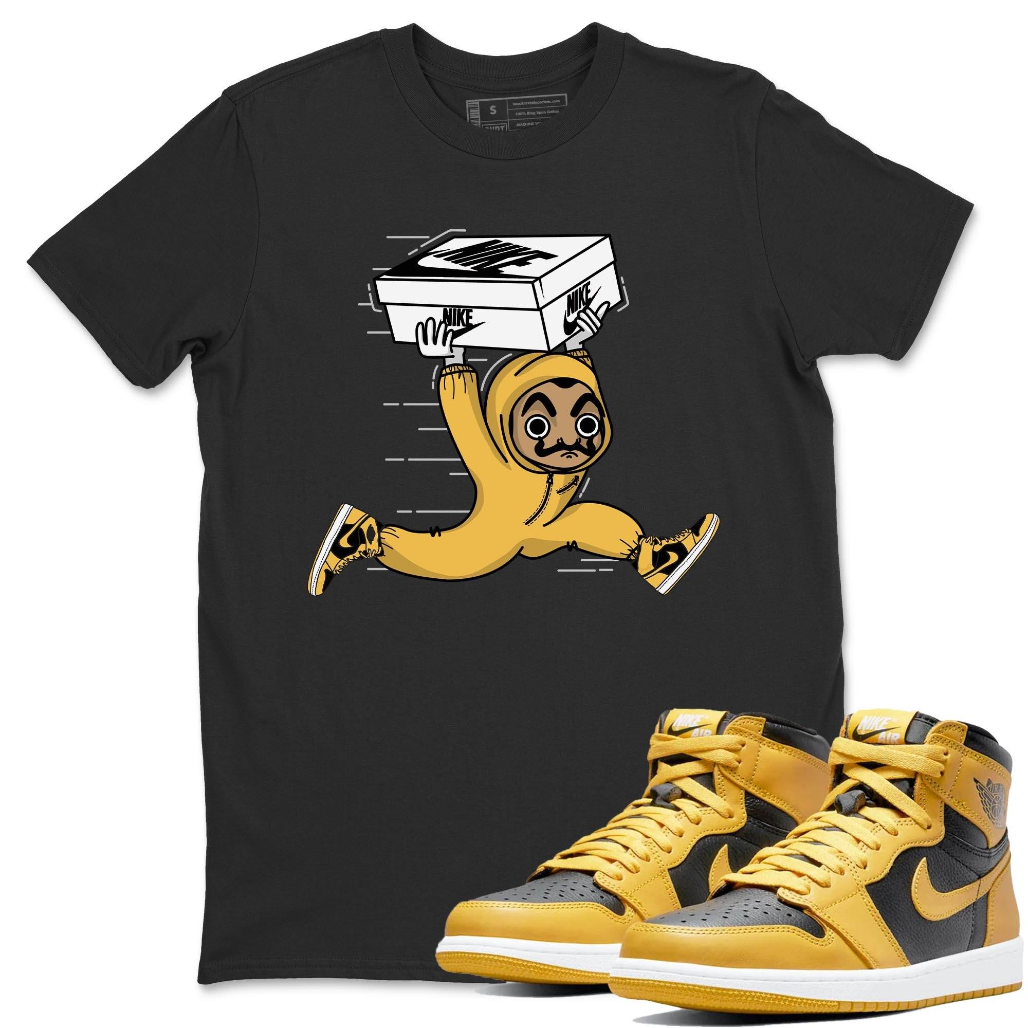 snkmatch Heist Unisex Tops - Air Jordan 1 Pollen