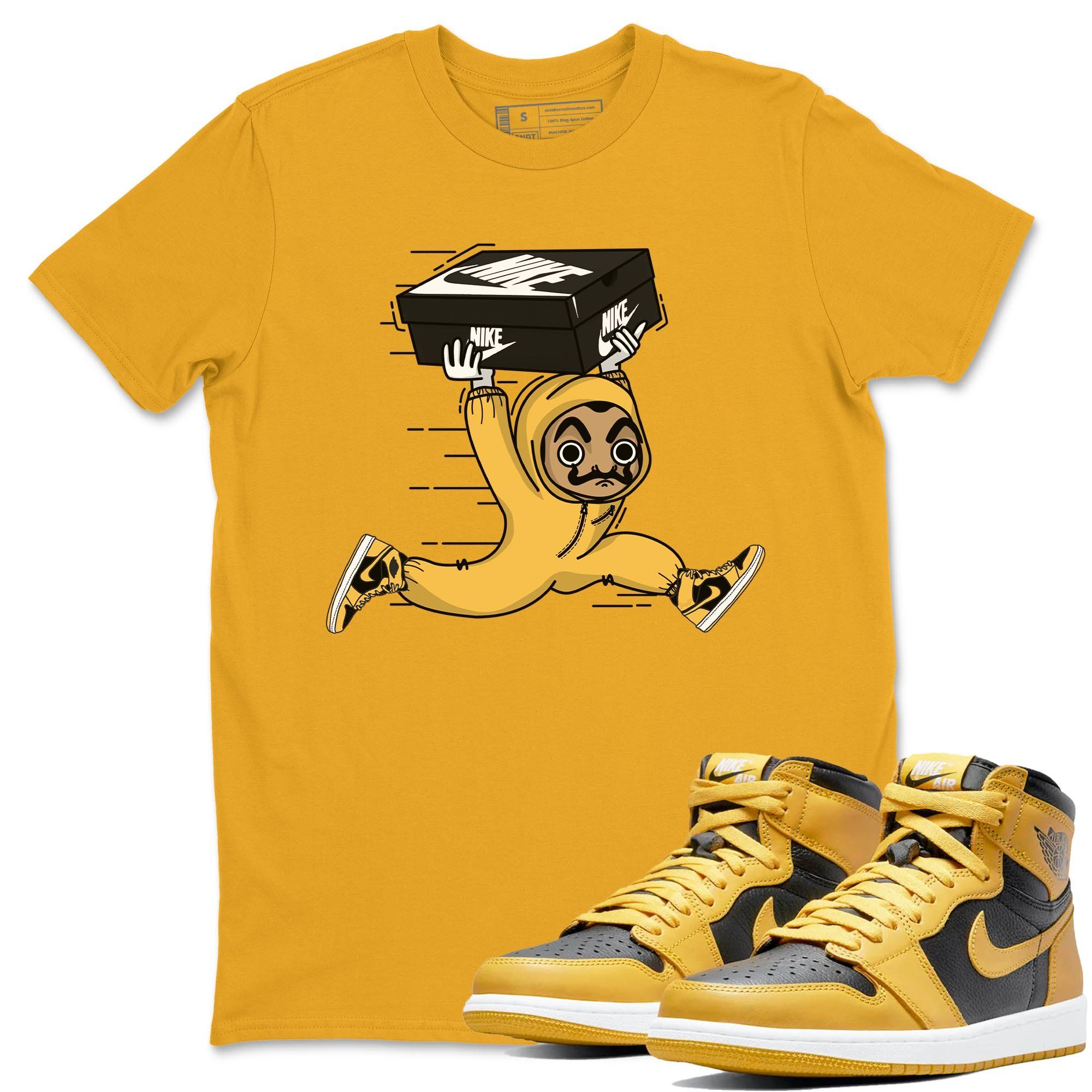 snkmatch Heist Unisex Tops - Air Jordan 1 Pollen