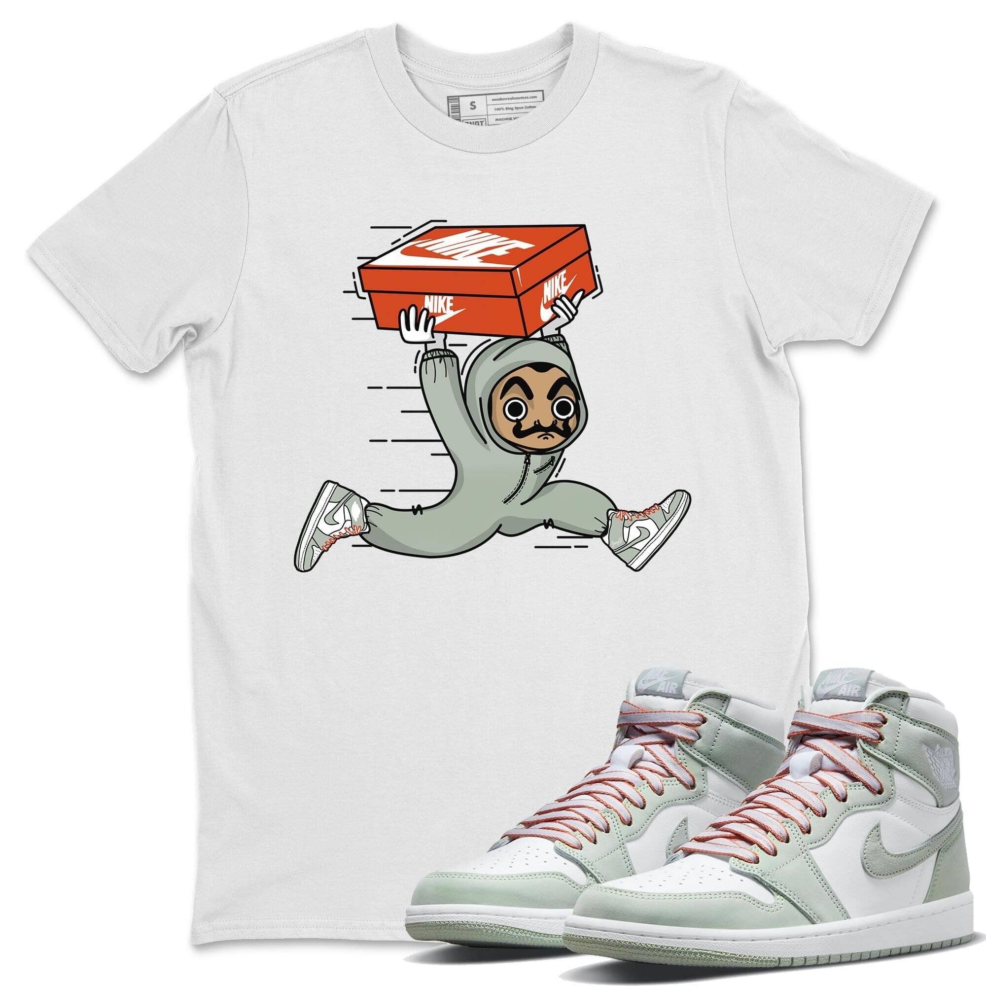 snkmatch Heist Unisex Tops - Air Jordan 1 Seafoam