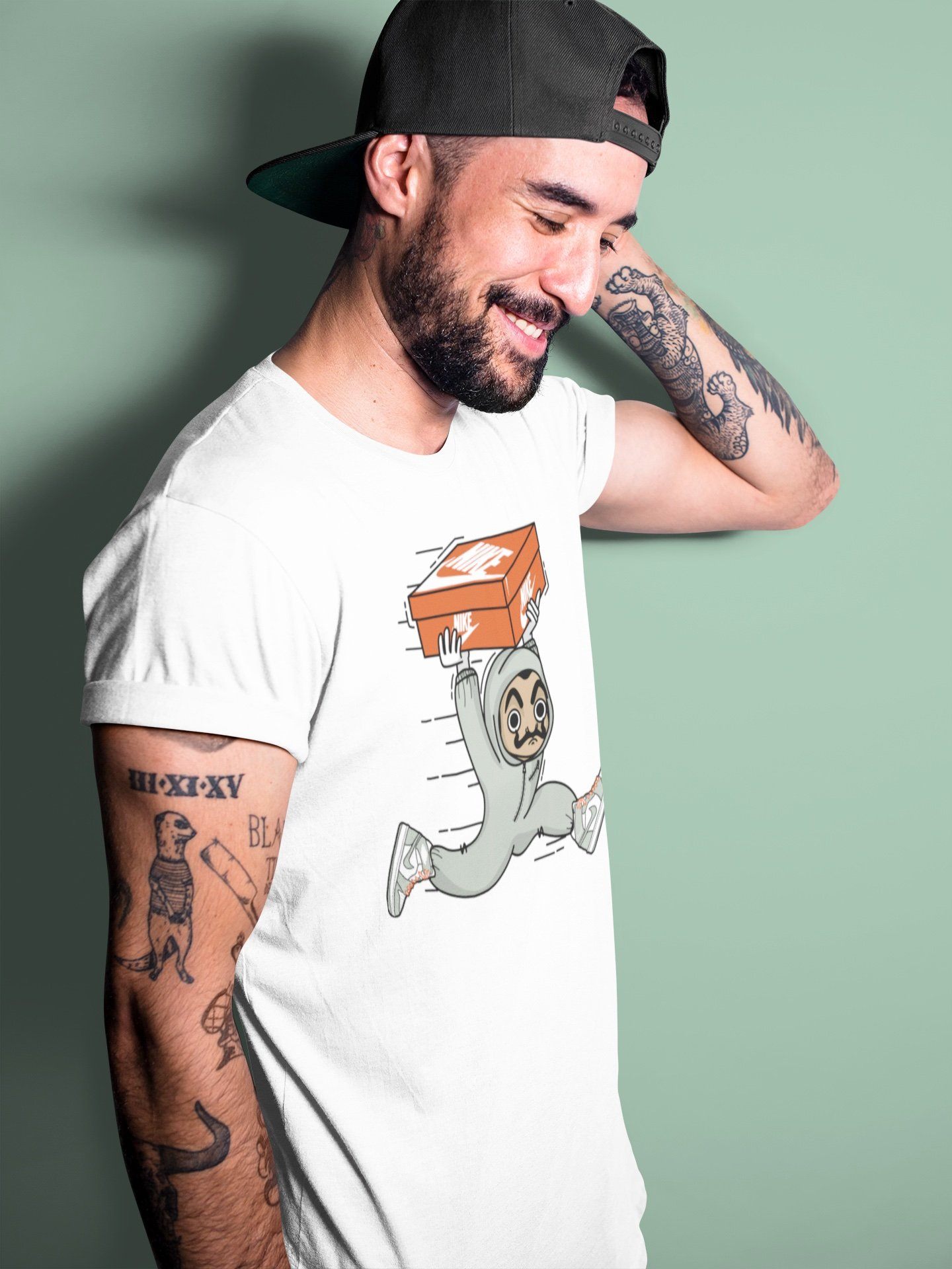 snkmatch Heist Unisex Tops - Air Jordan 1 Seafoam