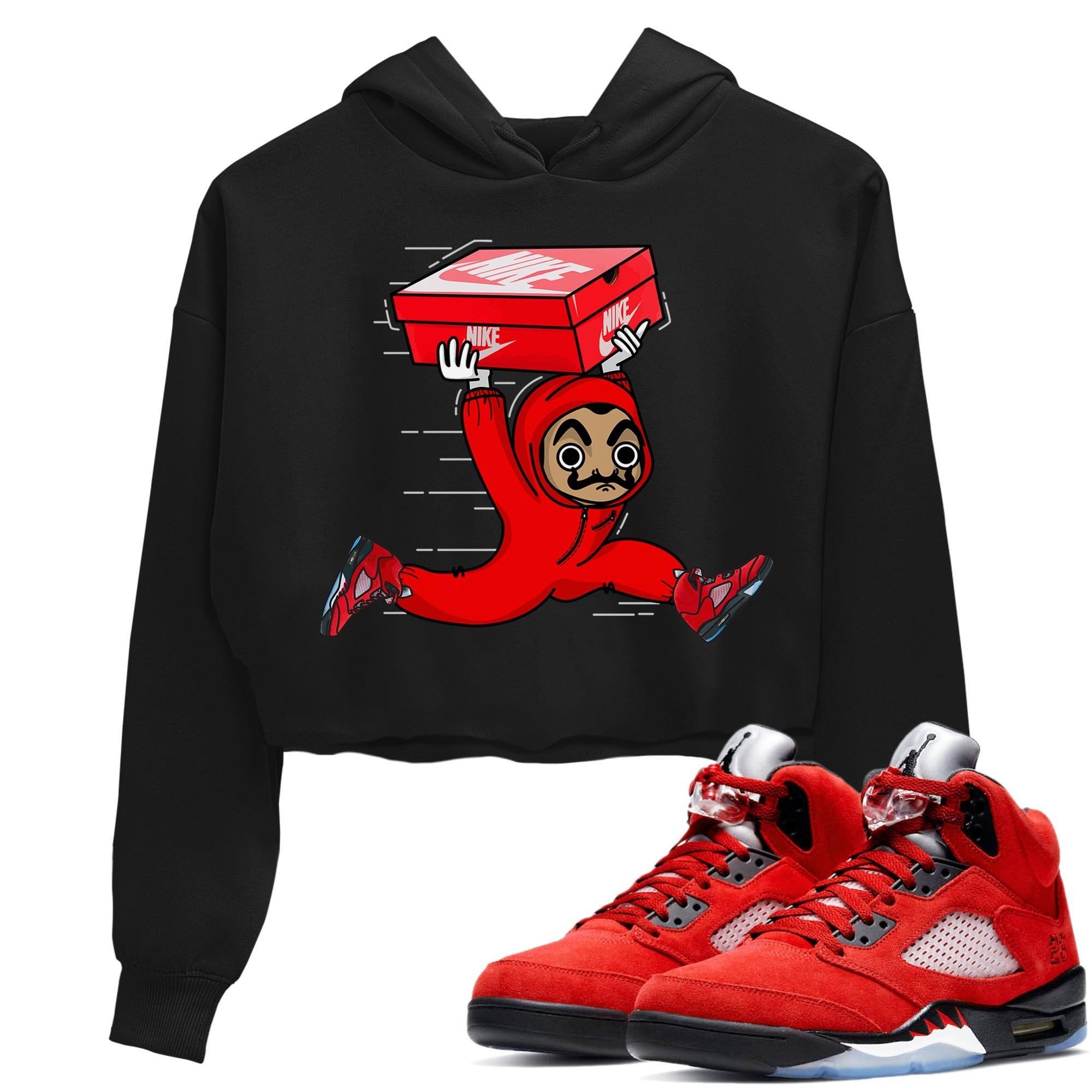 snkmatch Heist Women's Tops - Air Jordan 5 Raging Bull