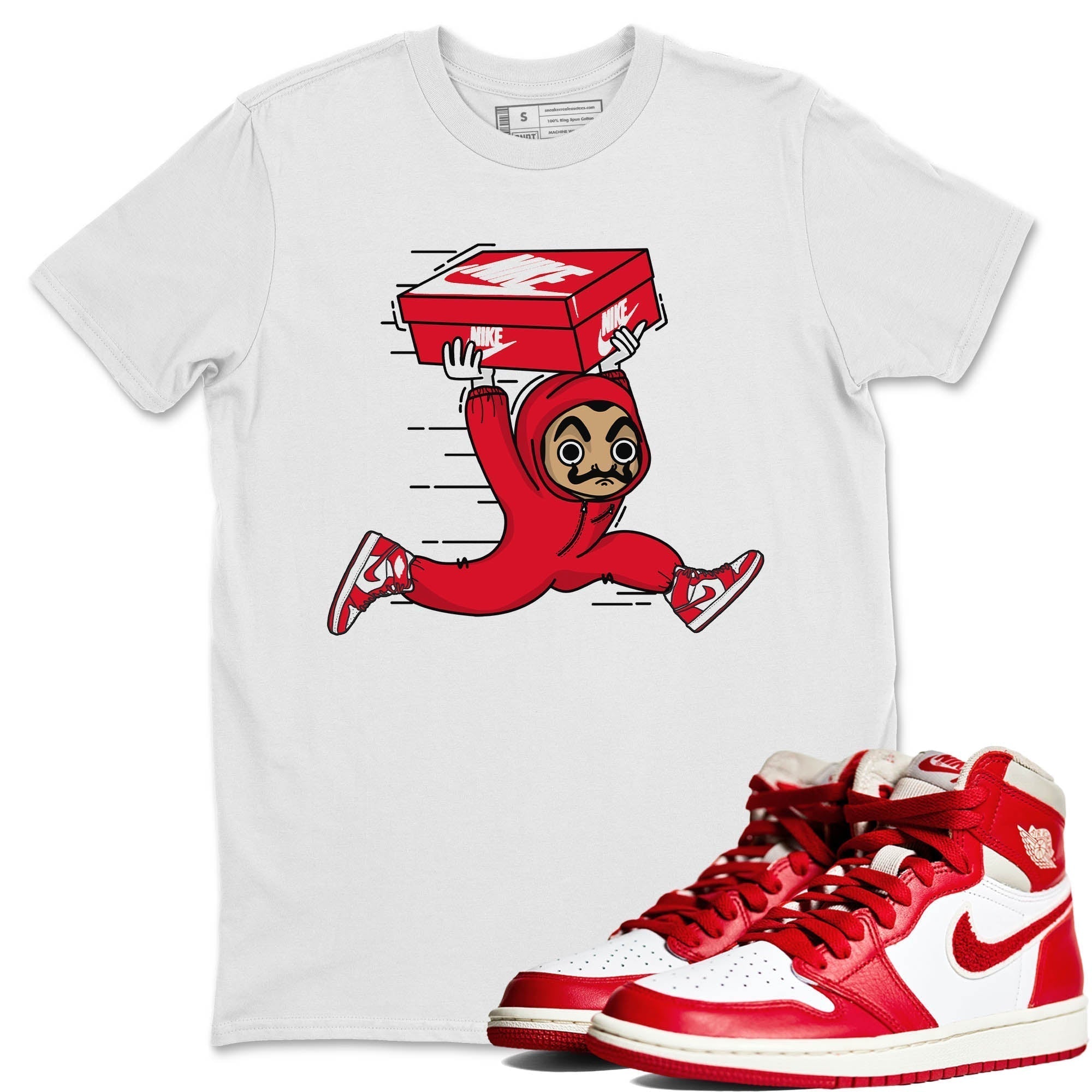 snkmatch Heist Unisex Tops - Air Jordan 1 Newstalgia