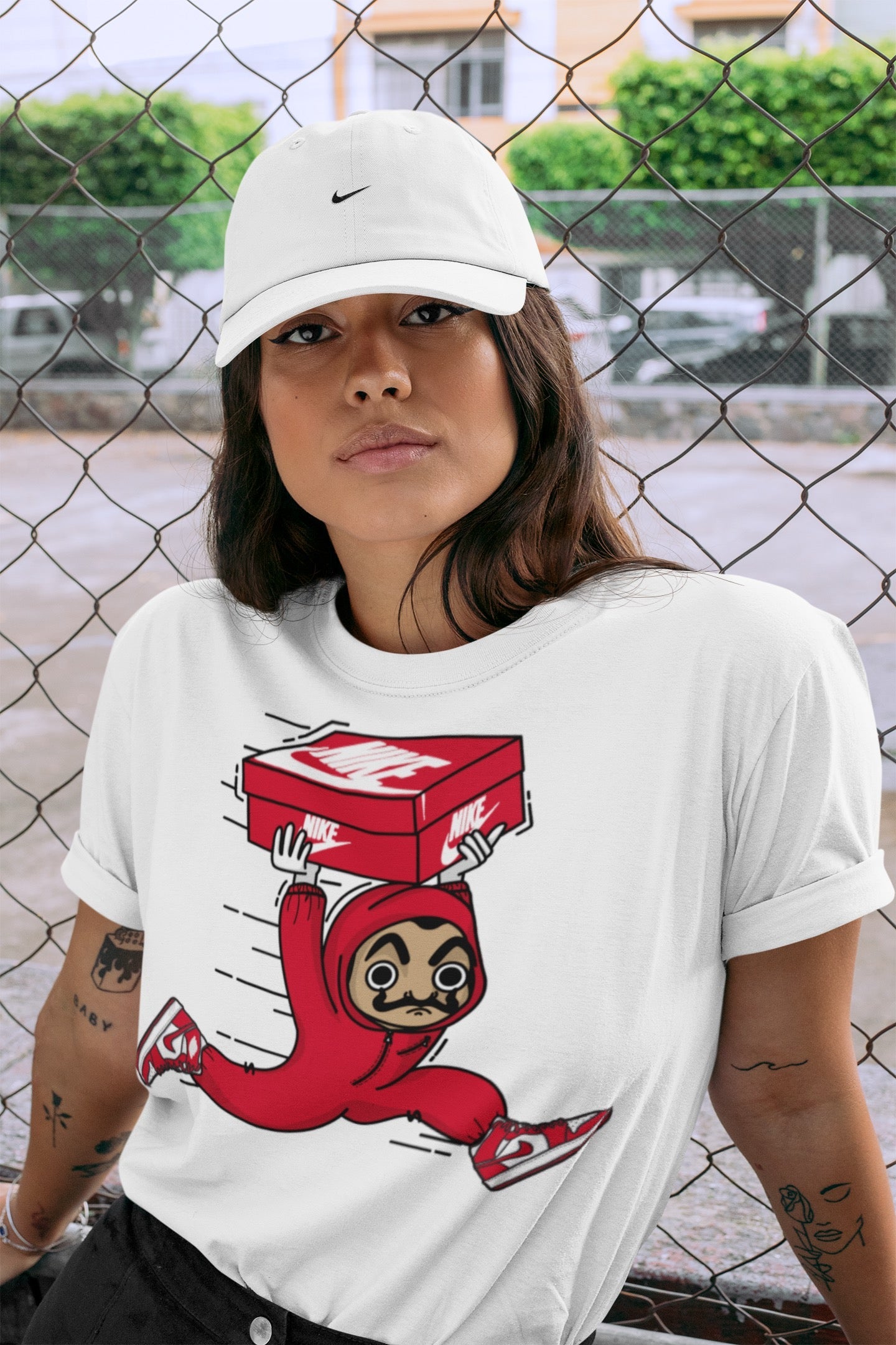 snkmatch Heist Unisex Tops - Air Jordan 1 Newstalgia