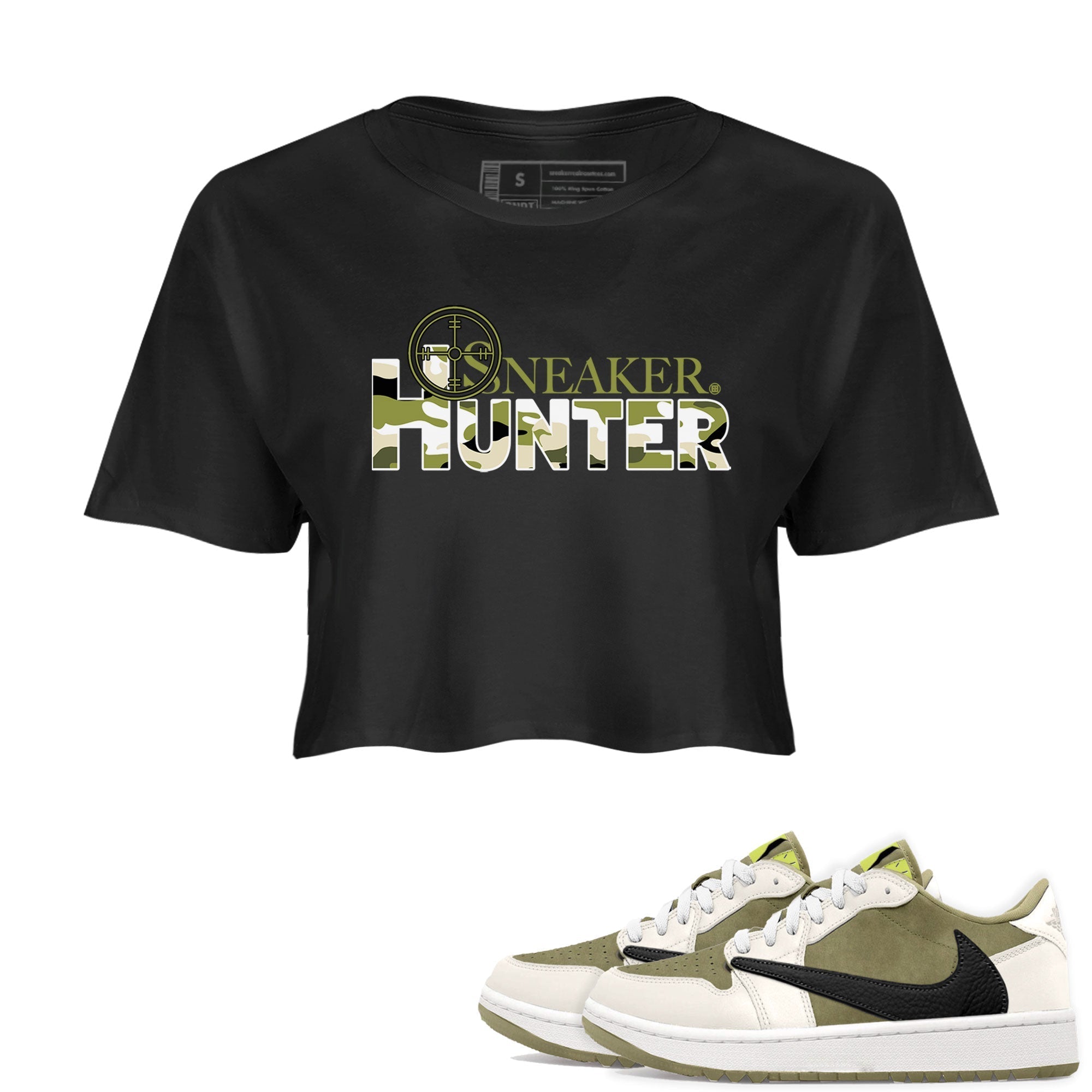 snkmatch Hunter snkmatch Women's Top - Air Jordan 1 Travis Scott Golf