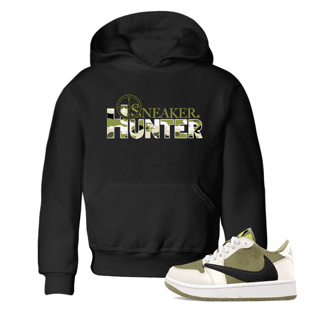 snkmatch Hunter snkmatch Tee Kids - Air Jordan 1 Travis Scott Golf