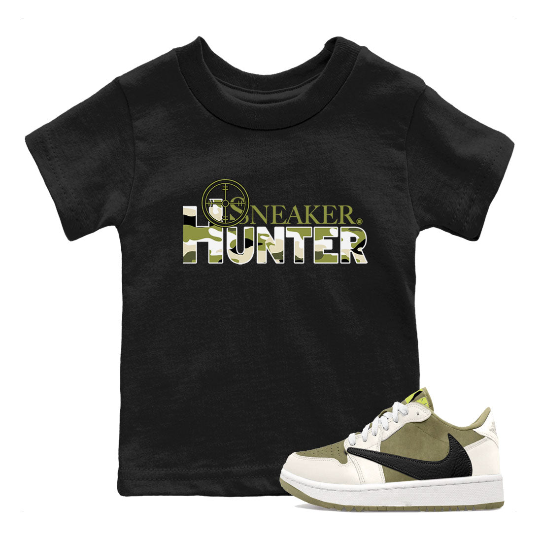 snkmatch Hunter snkmatch Tee Kids - Air Jordan 1 Travis Scott Golf