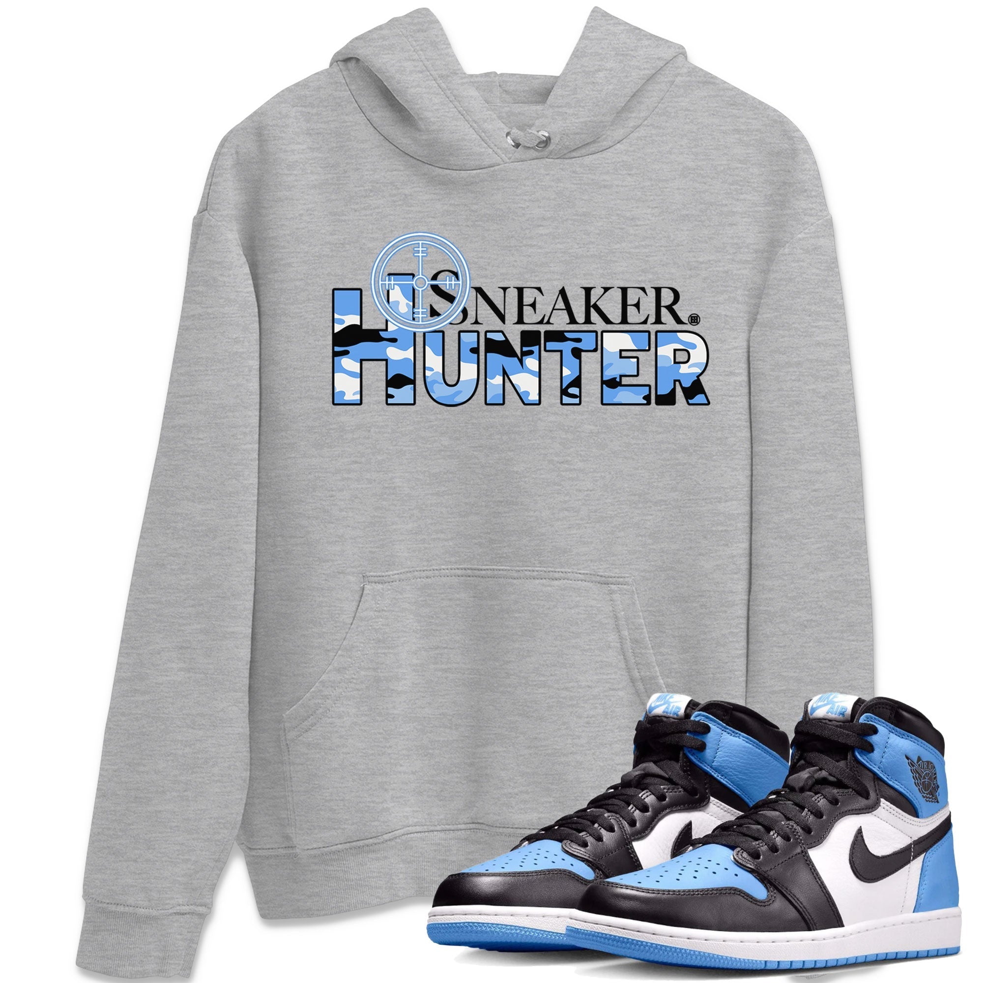 snkmatch Hunter snkmatch Tee - Air Jordan 1 UNC Toe