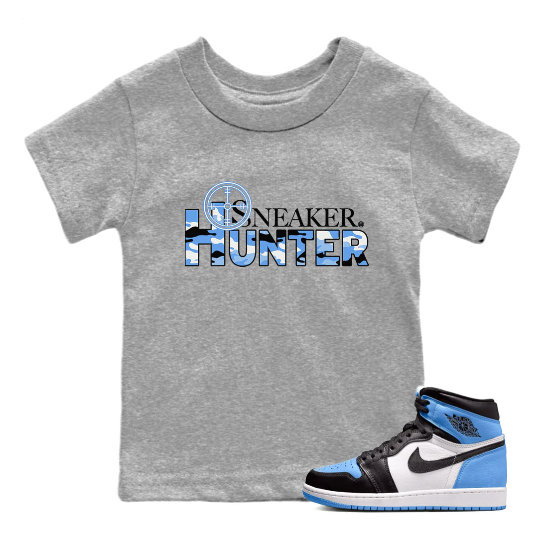 snkmatch Hunter snkmatch Tee Kids - Air Jordan 1 UNC Toe