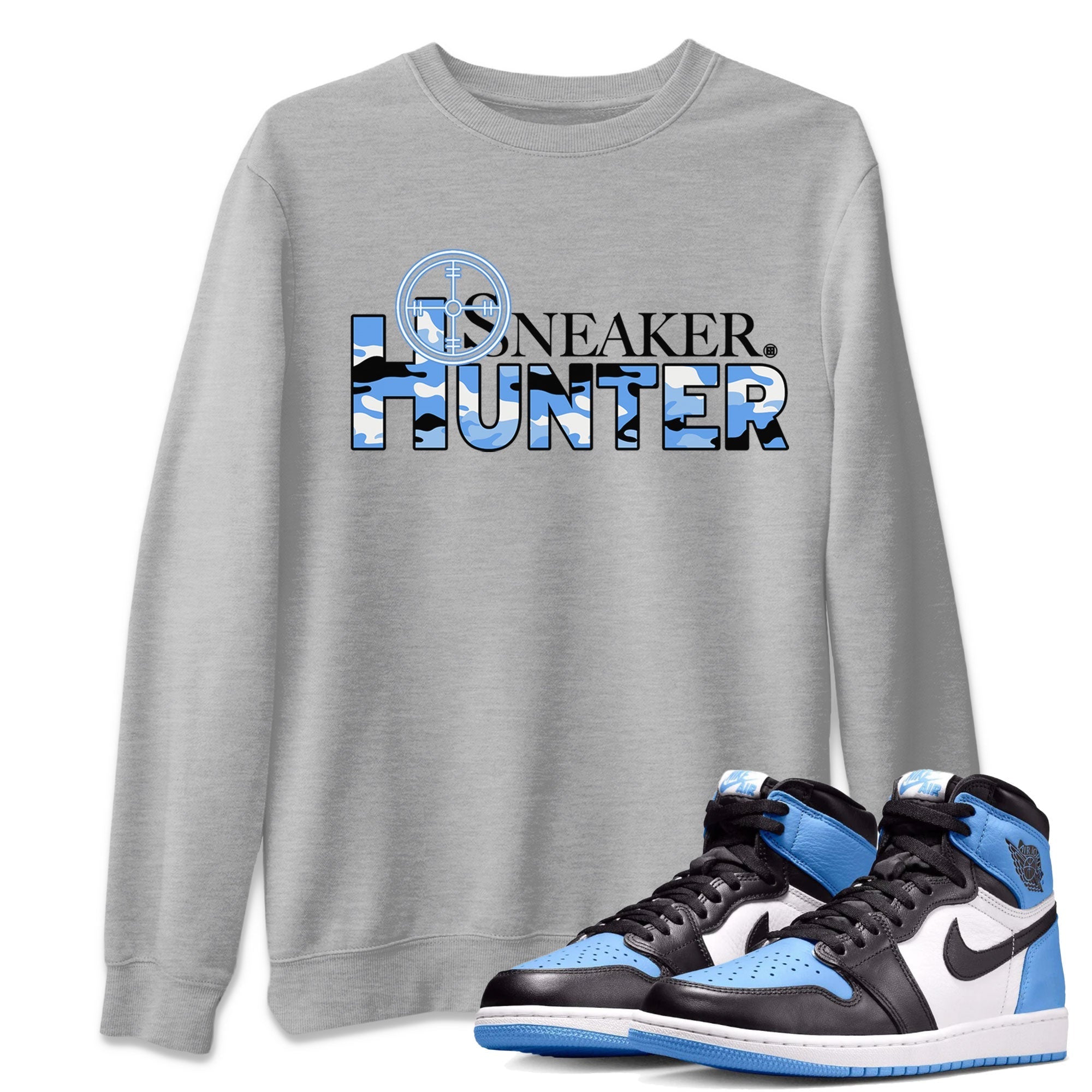 snkmatch Hunter snkmatch Tee - Air Jordan 1 UNC Toe