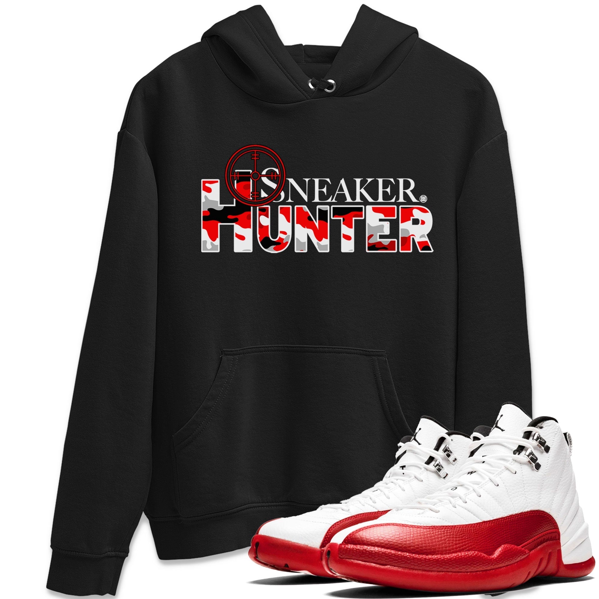 snkmatch Hunter snkmatch Tee - Air Jordan 12 Cherry
