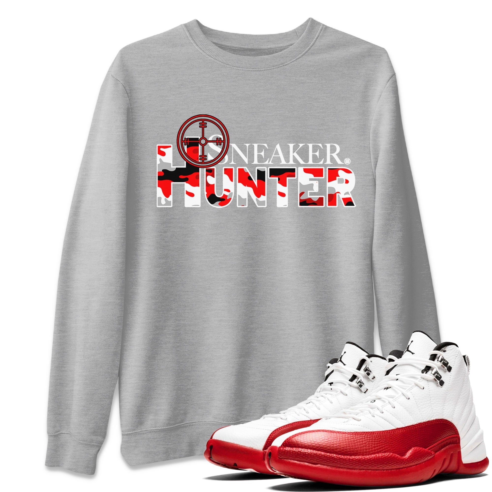 snkmatch Hunter snkmatch Tee - Air Jordan 12 Cherry
