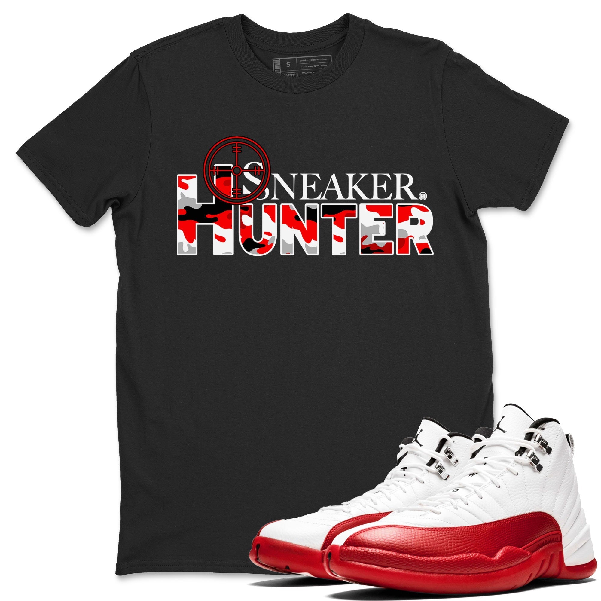 snkmatch Hunter snkmatch Tee - Air Jordan 12 Cherry