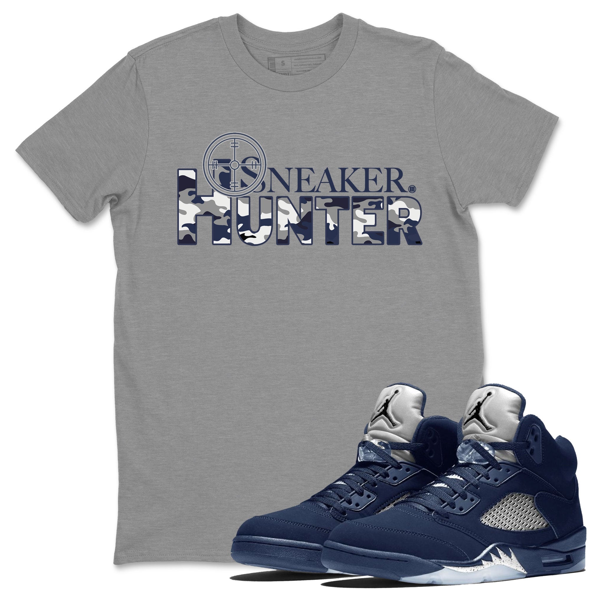 snkmatch Hunter snkmatch Tee - Air Jordan 5 Georgetown