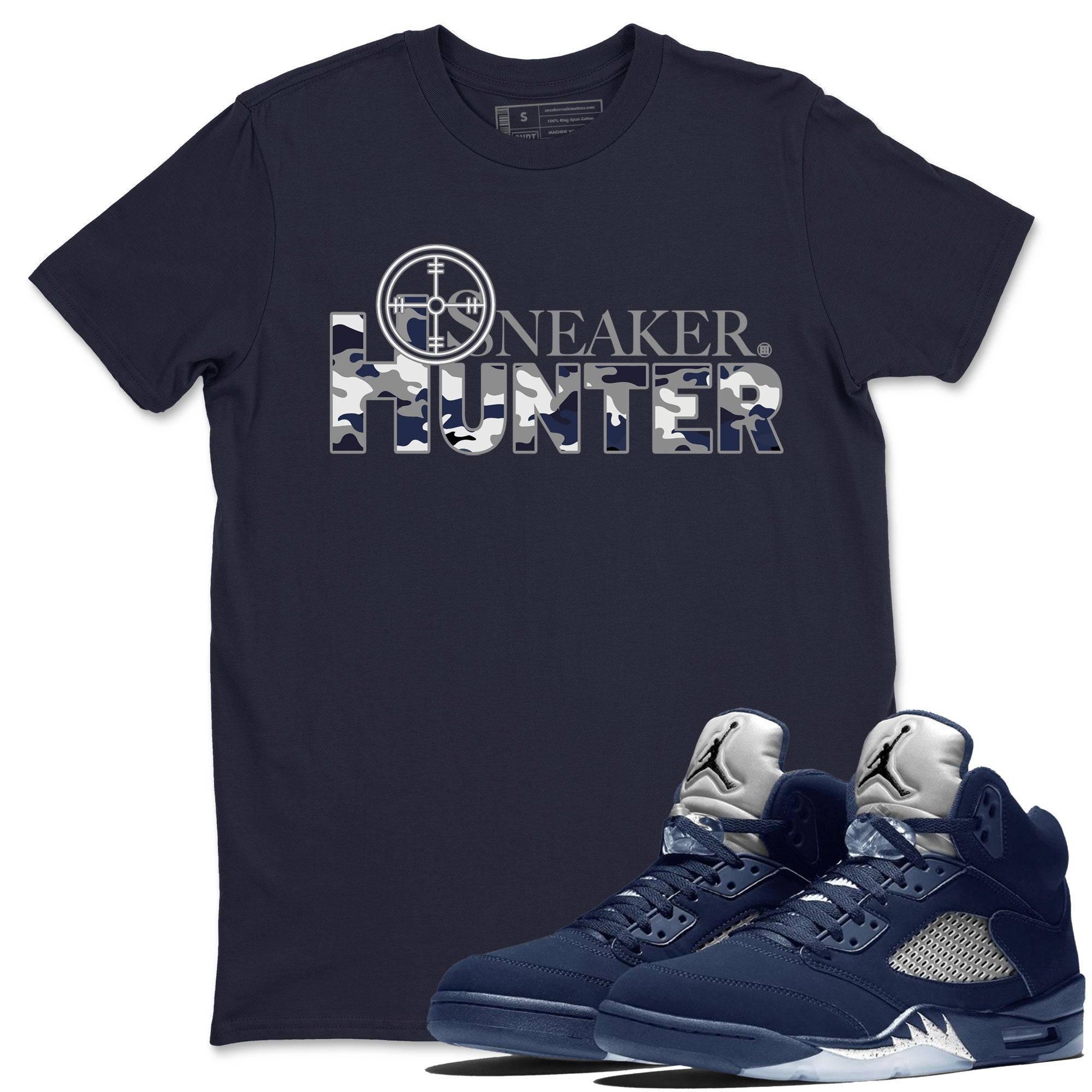snkmatch Hunter snkmatch Tee - Air Jordan 5 Georgetown