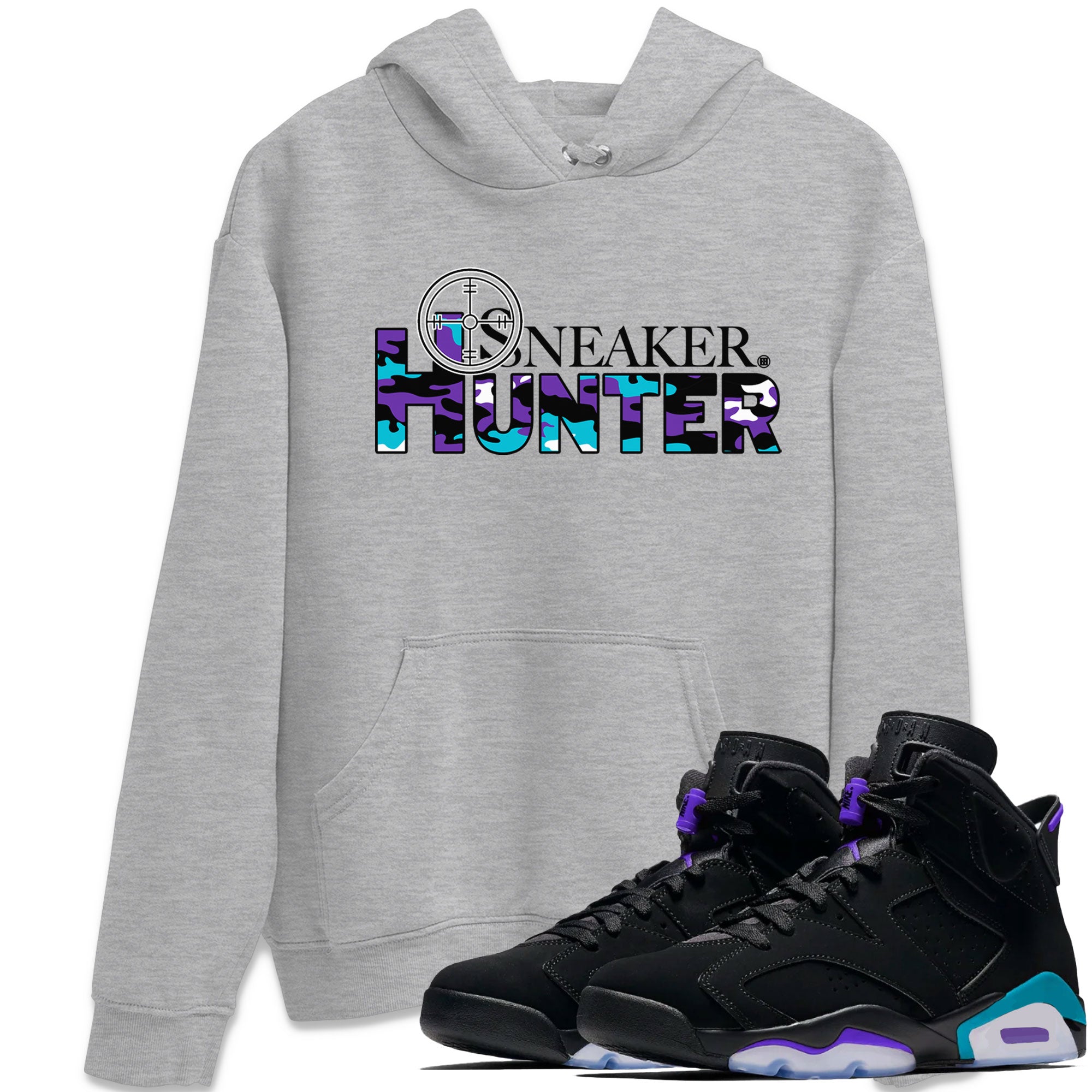 snkmatch Hunter snkmatch Tee - Air Jordan 6 Aqua