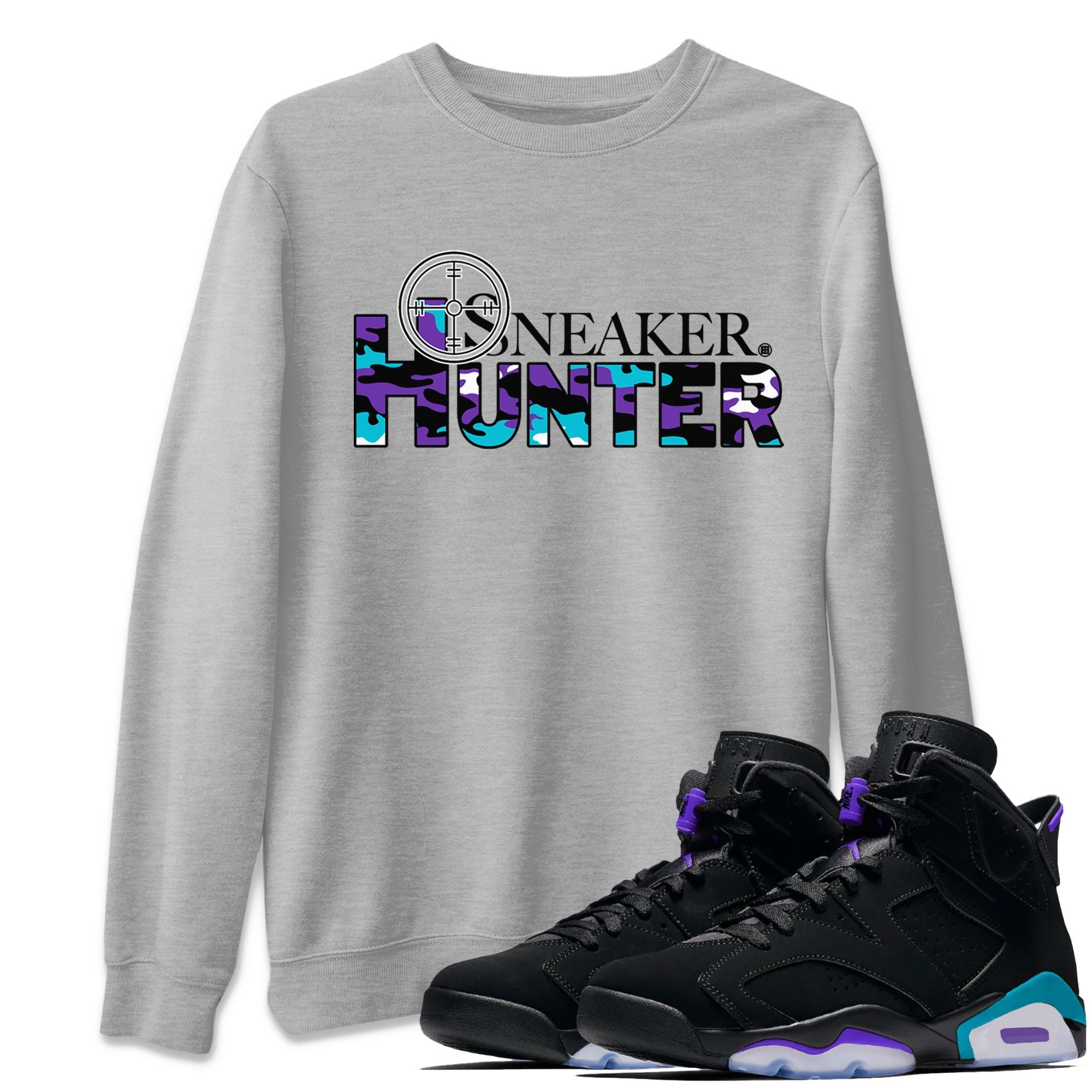 snkmatch Hunter snkmatch Tee - Air Jordan 6 Aqua