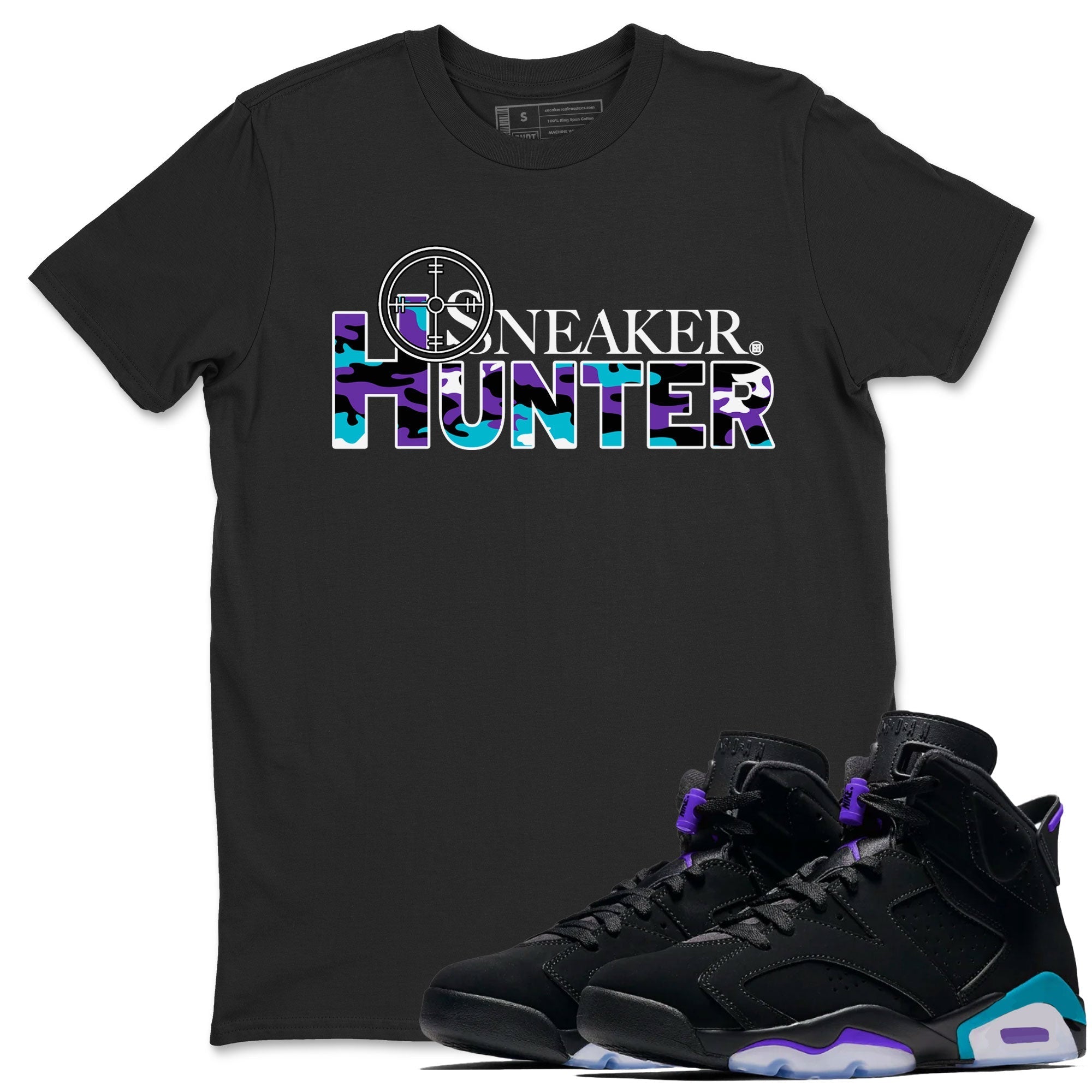 snkmatch Hunter snkmatch Tee - Air Jordan 6 Aqua
