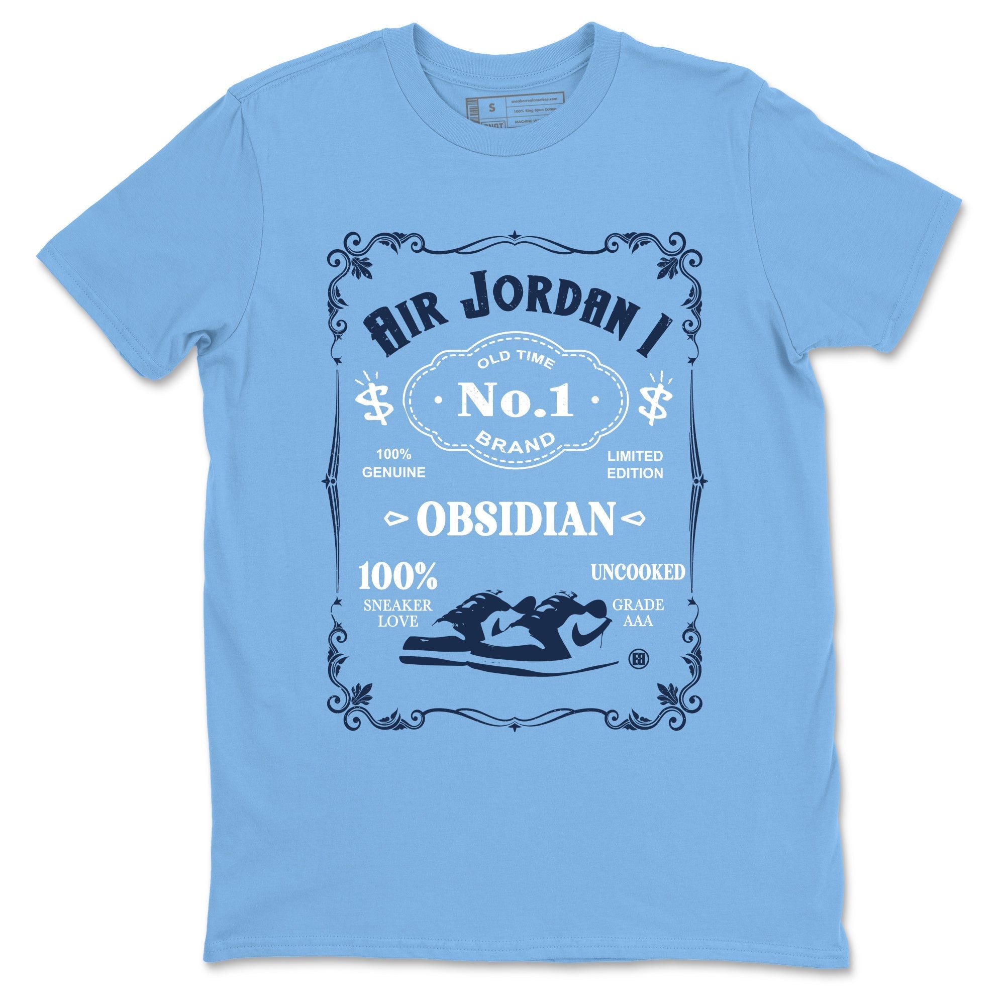 snkmatch Label snkmatch Tees - Air Jordan 1 Obsidian