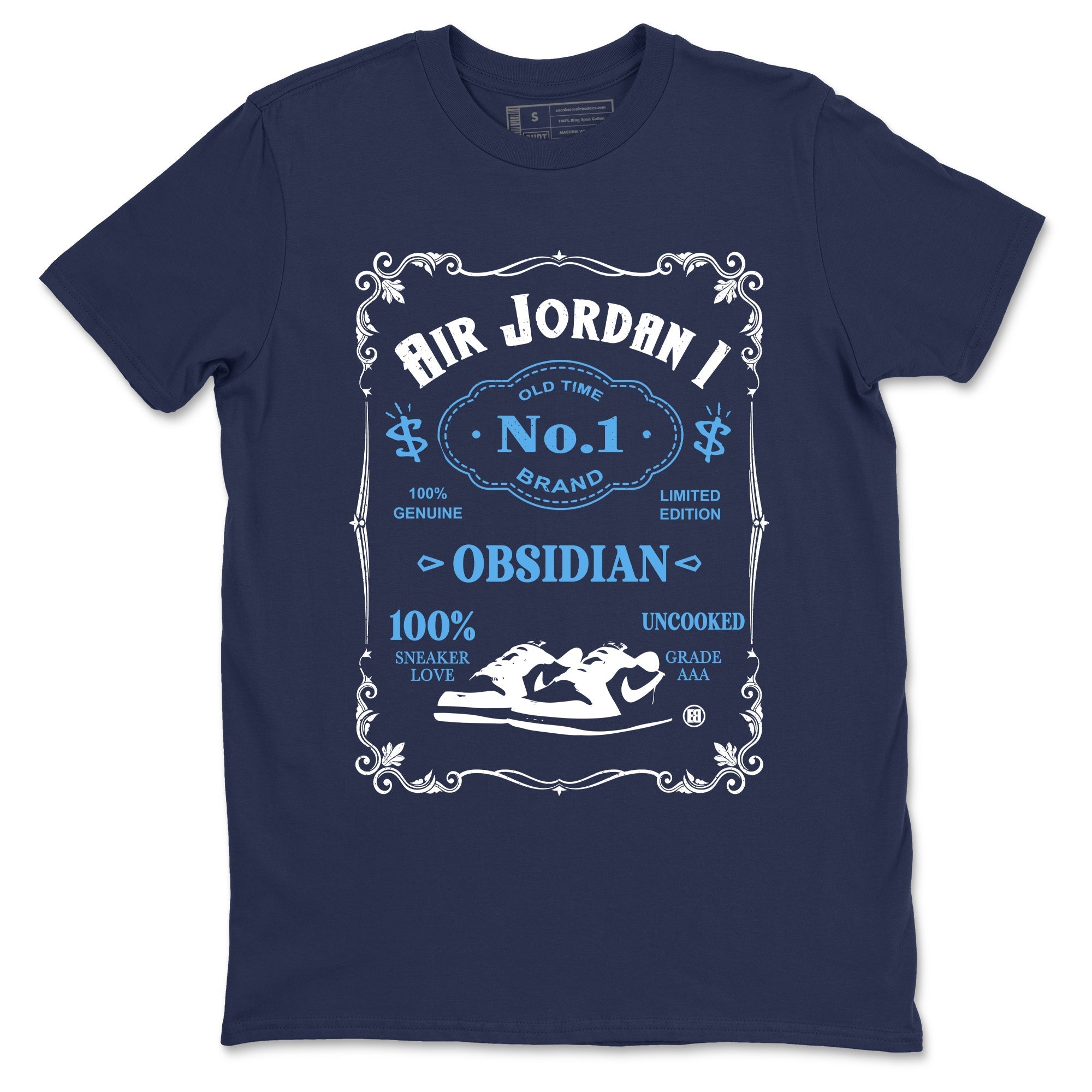 snkmatch Label snkmatch Tees - Air Jordan 1 Obsidian