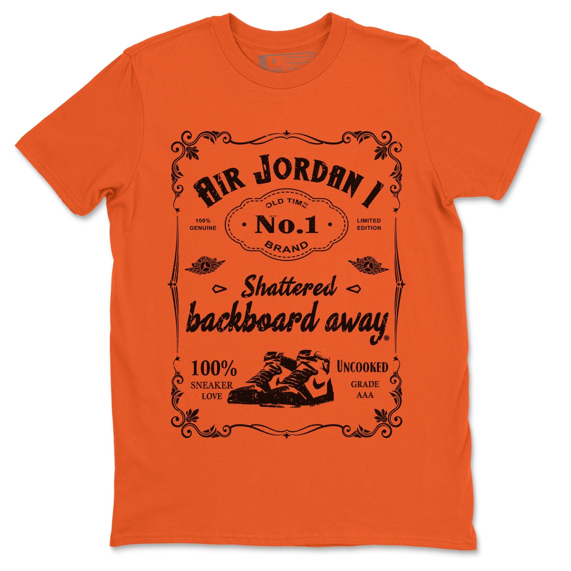 snkmatch Label Unisex Tops - Air Jordan 1 Shattered Backboard Away