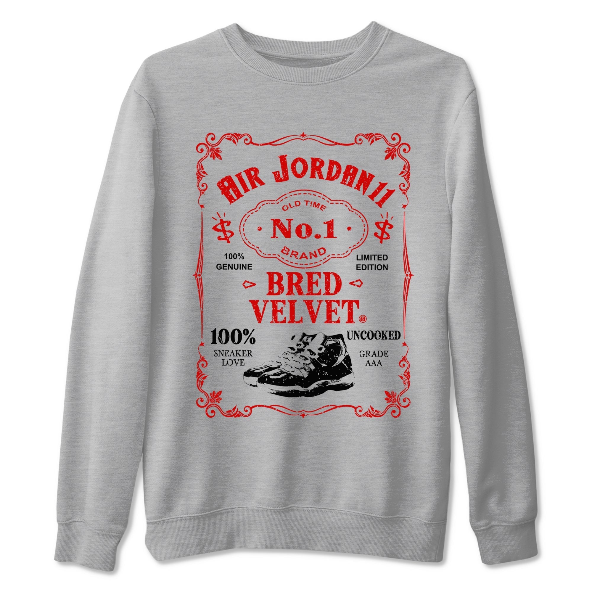 snkmatch Label snkmatch Tees - Air Jordan 11 Bred Velvet